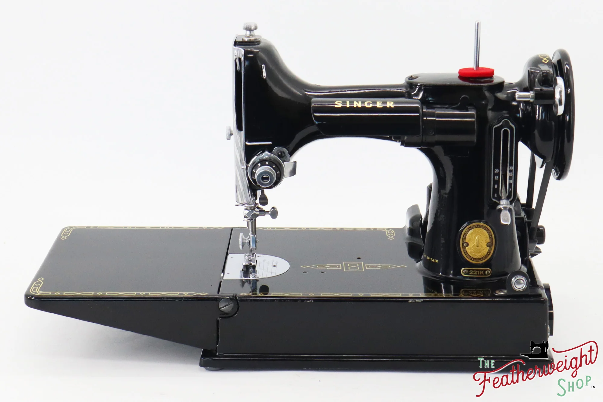 Singer Featherweight 221K Sewing Machine, 1955 - EK207*** - Image 2