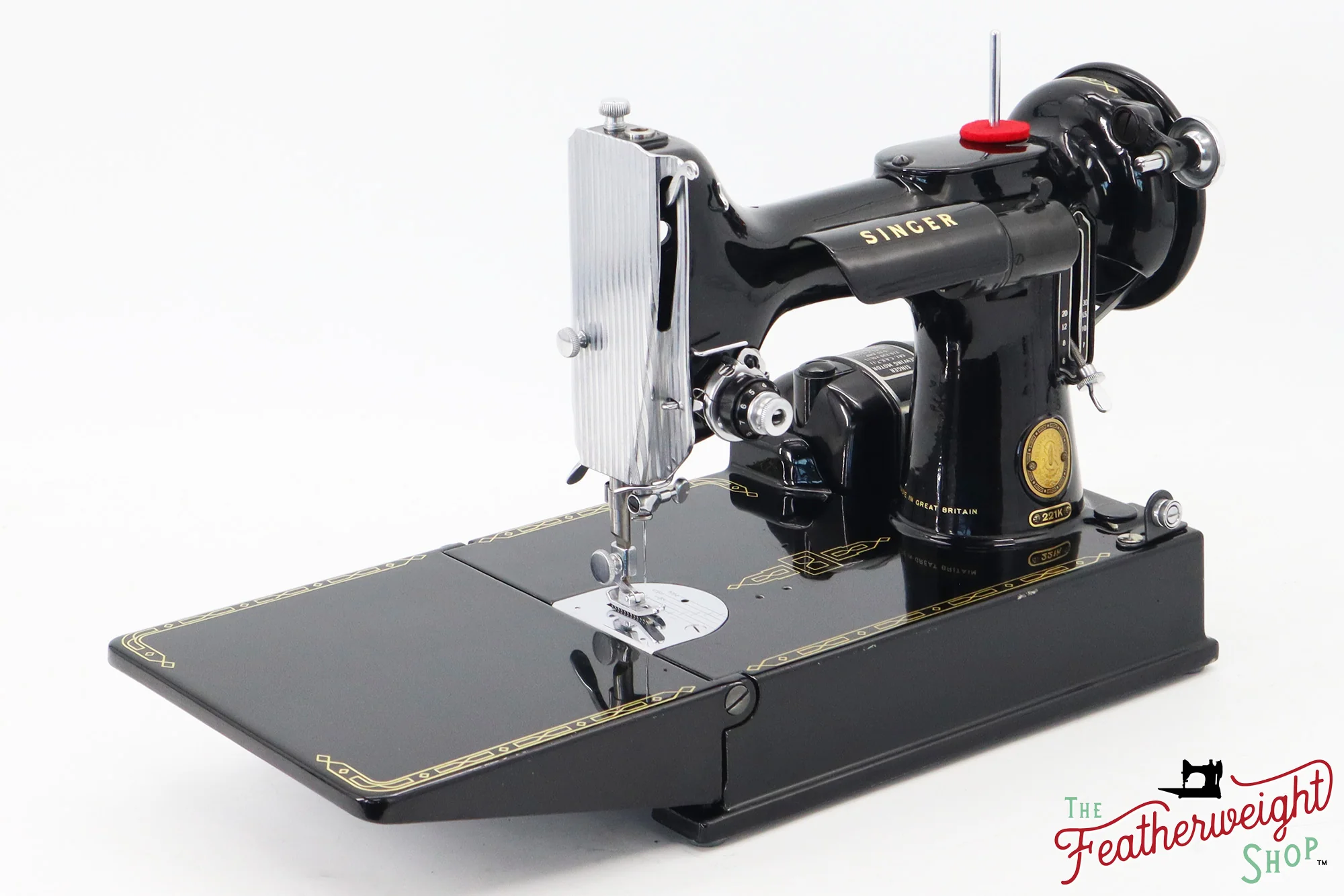Singer Featherweight 221K Sewing Machine, 1955 - EK207*** - Image 3