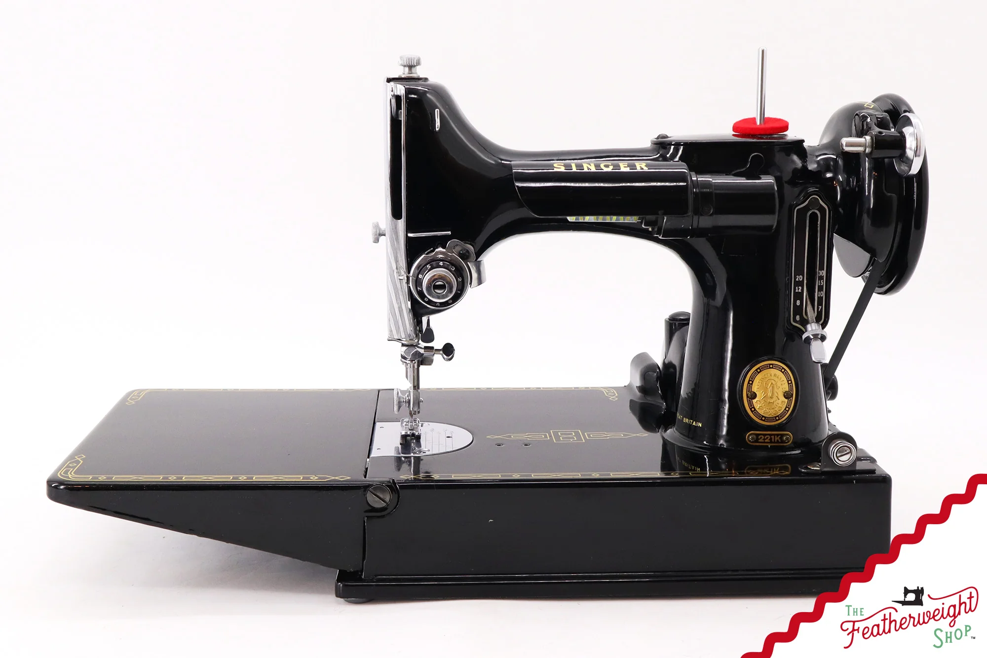 Singer Featherweight 221K Sewing Machine, 1955 - EK209*** - Image 2
