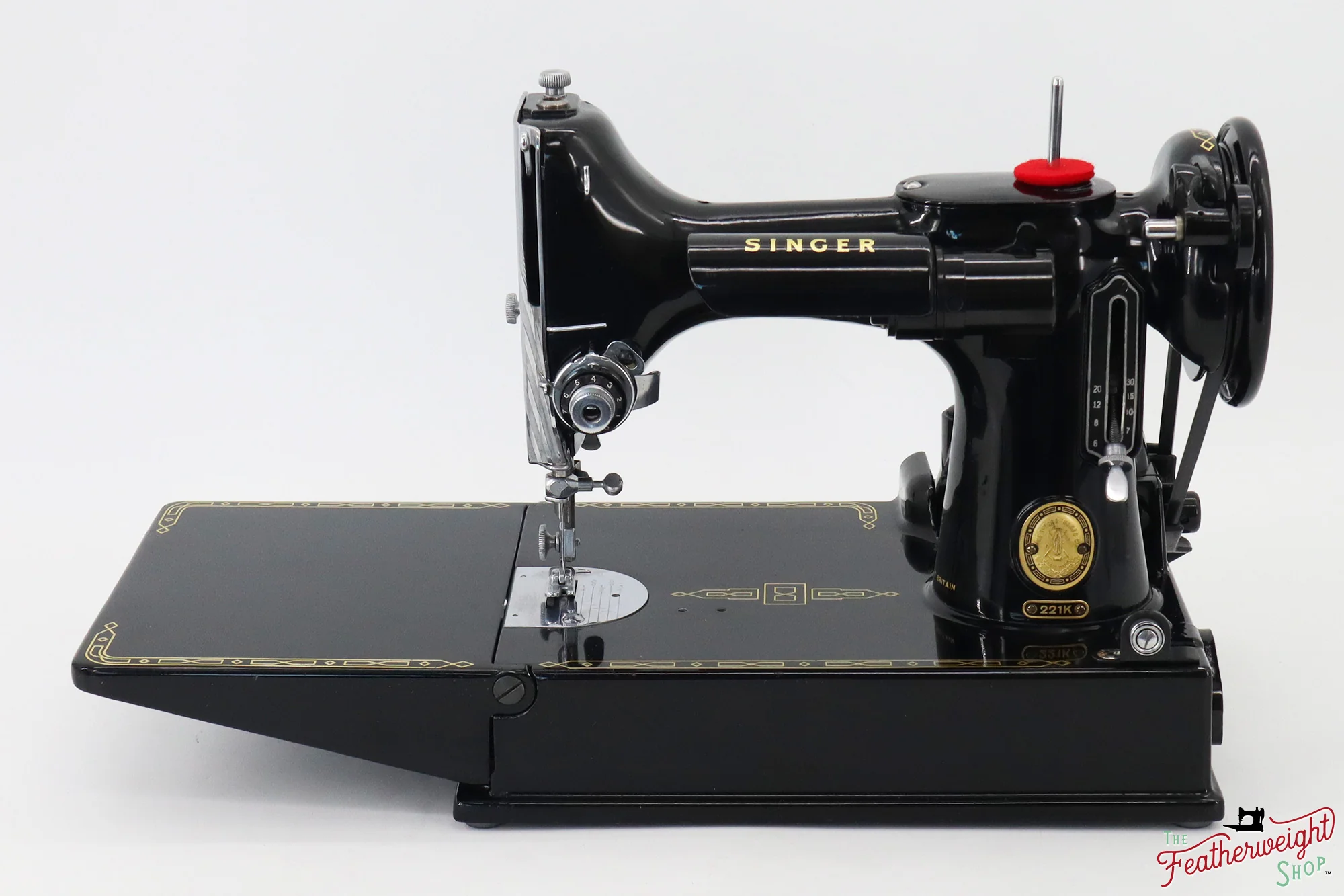 Singer Featherweight 221K Sewing Machine, 1956 - EL538*** - Image 2