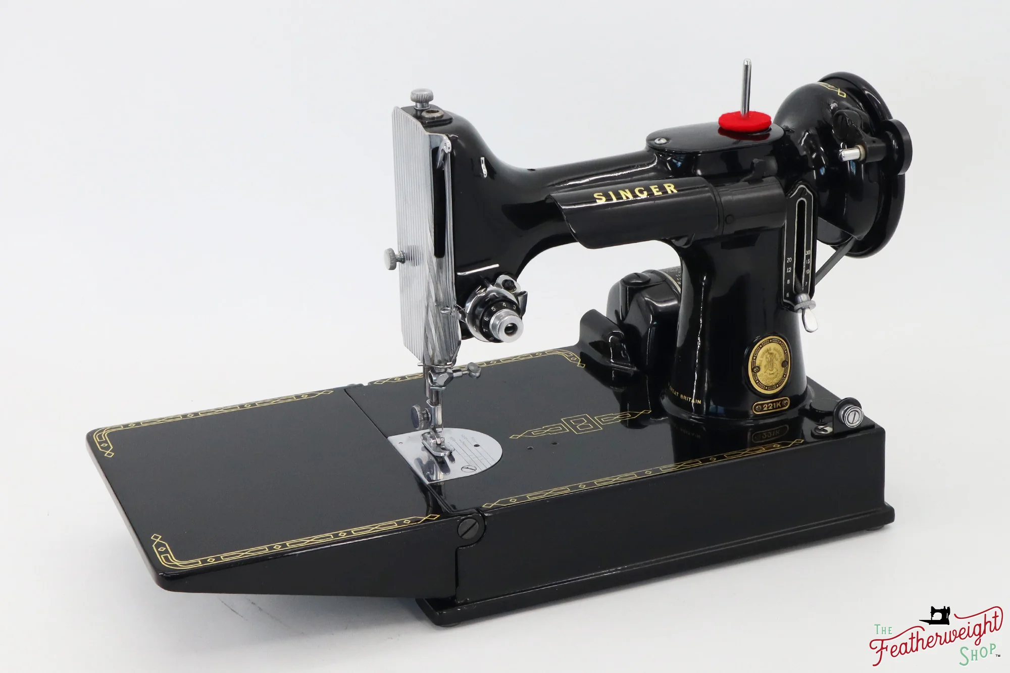 Singer Featherweight 221K Sewing Machine, 1956 - EL538*** - Image 3