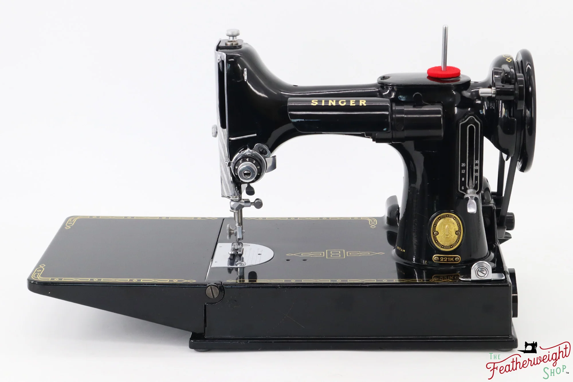 Singer Featherweight 221K Sewing Machine, 1957 - EM020*** - Image 2