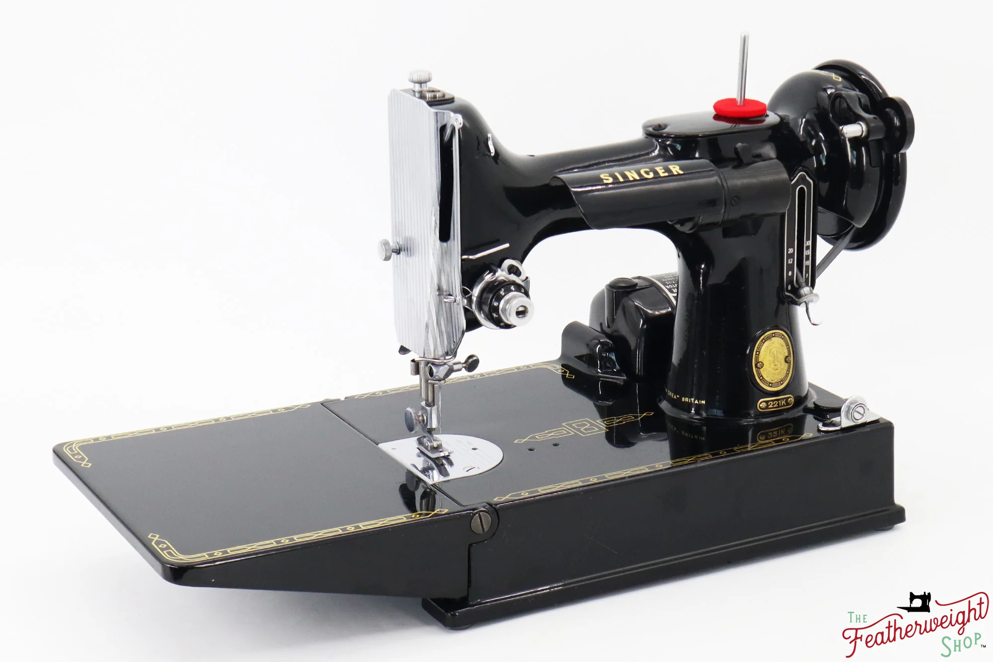 Singer Featherweight 221K Sewing Machine, 1957 - EM020*** - Image 3