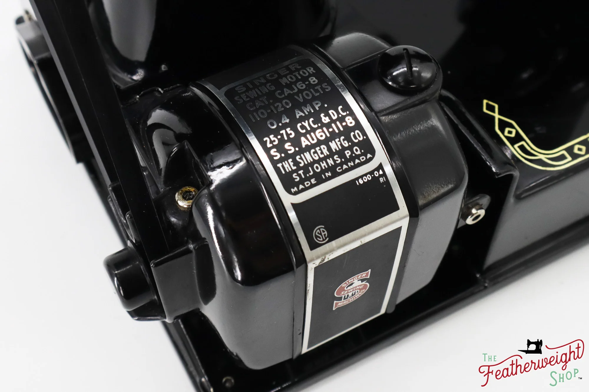 Singer Featherweight 221K Sewing Machine, RED "S" - ES2444** - Image 16