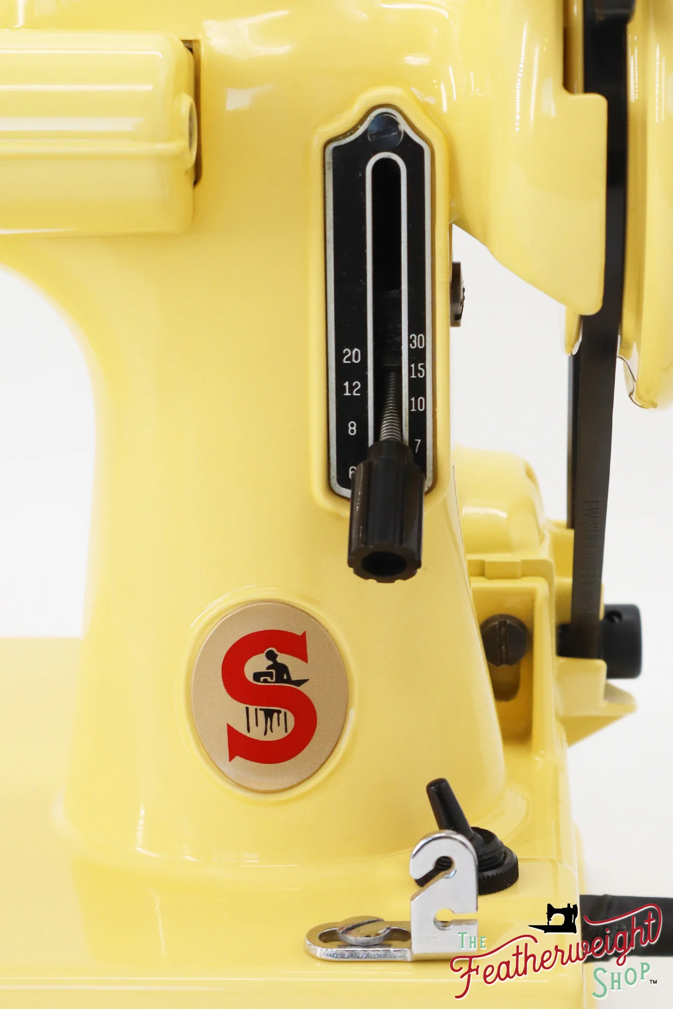 Singer Featherweight 221K7 Sewing Machine EV971*** - Fully Restored in Happy Yellow - Image 16