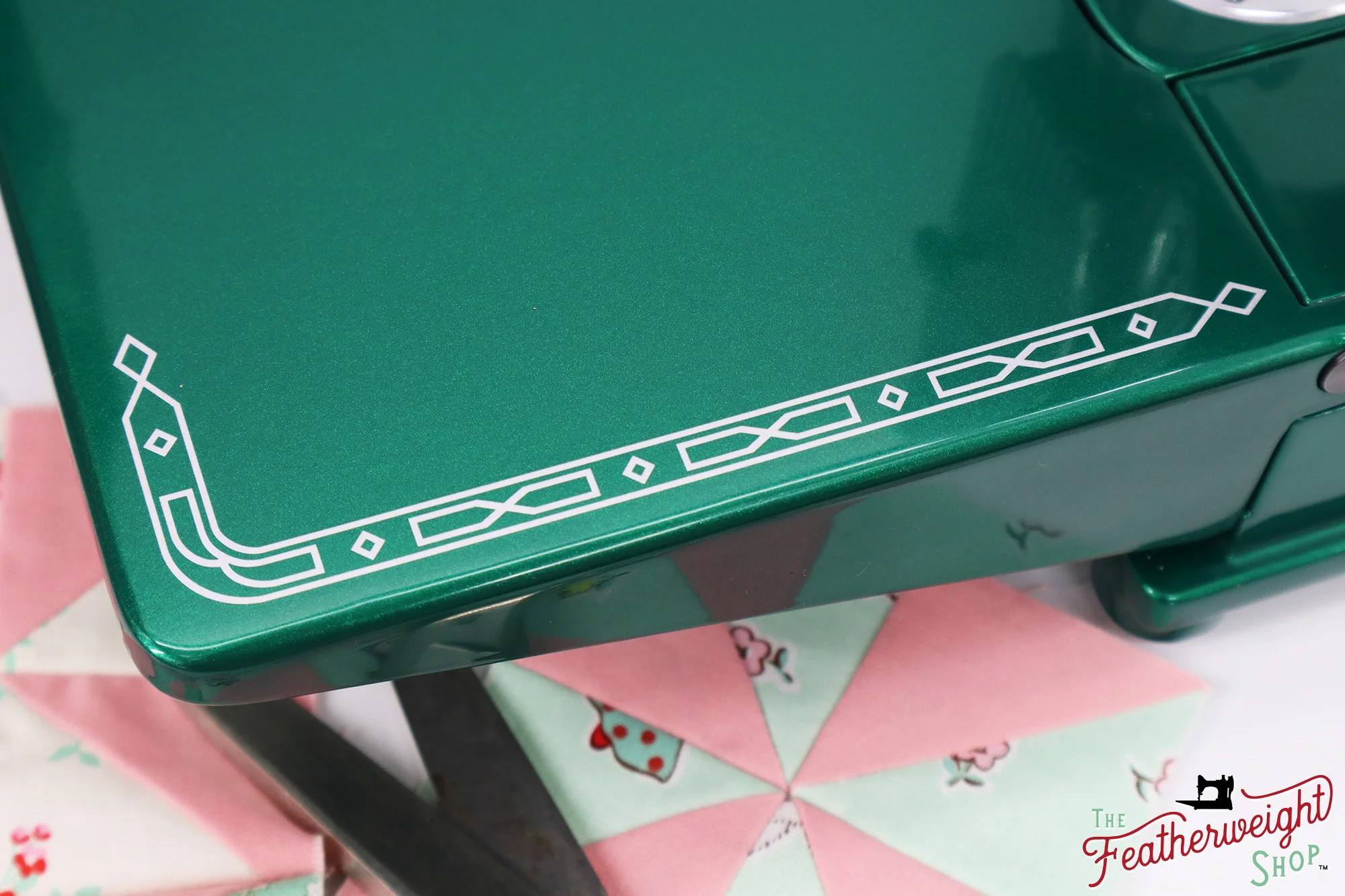 Singer Featherweight 222K - EJ911*** - Fully Restored in Emerald Green - Image 11