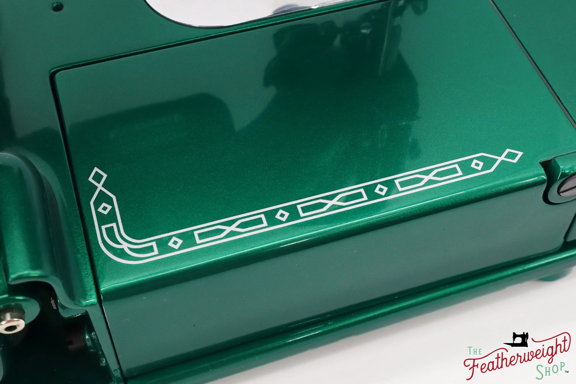 Singer Featherweight 222K - EJ911*** - Fully Restored in Emerald Green - Image 13