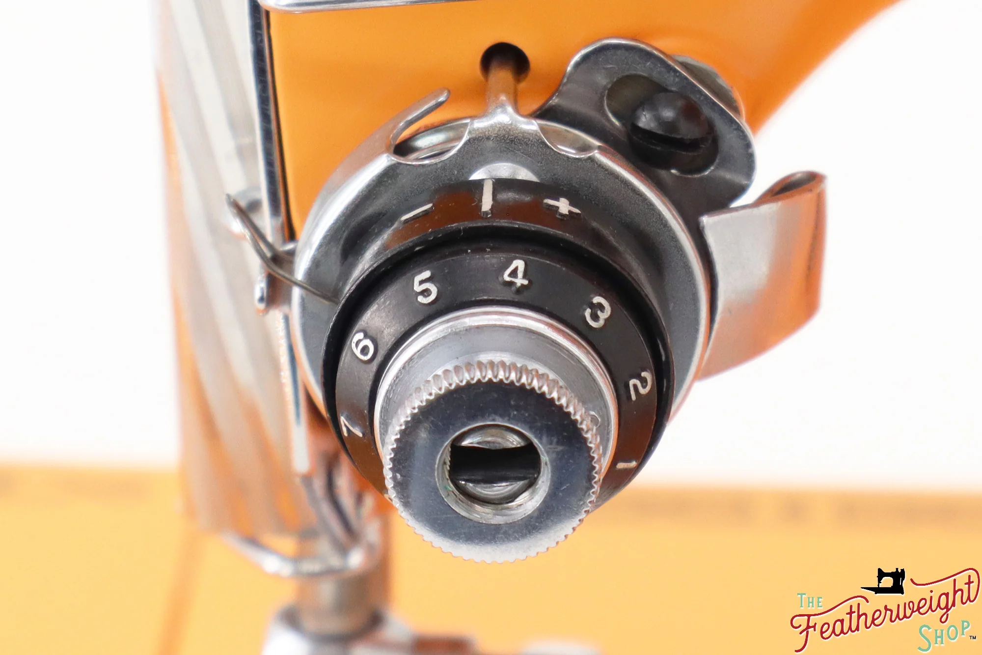Singer Featherweight 222K EK3260** - Fully Restored in Happy Papaya - Image 17