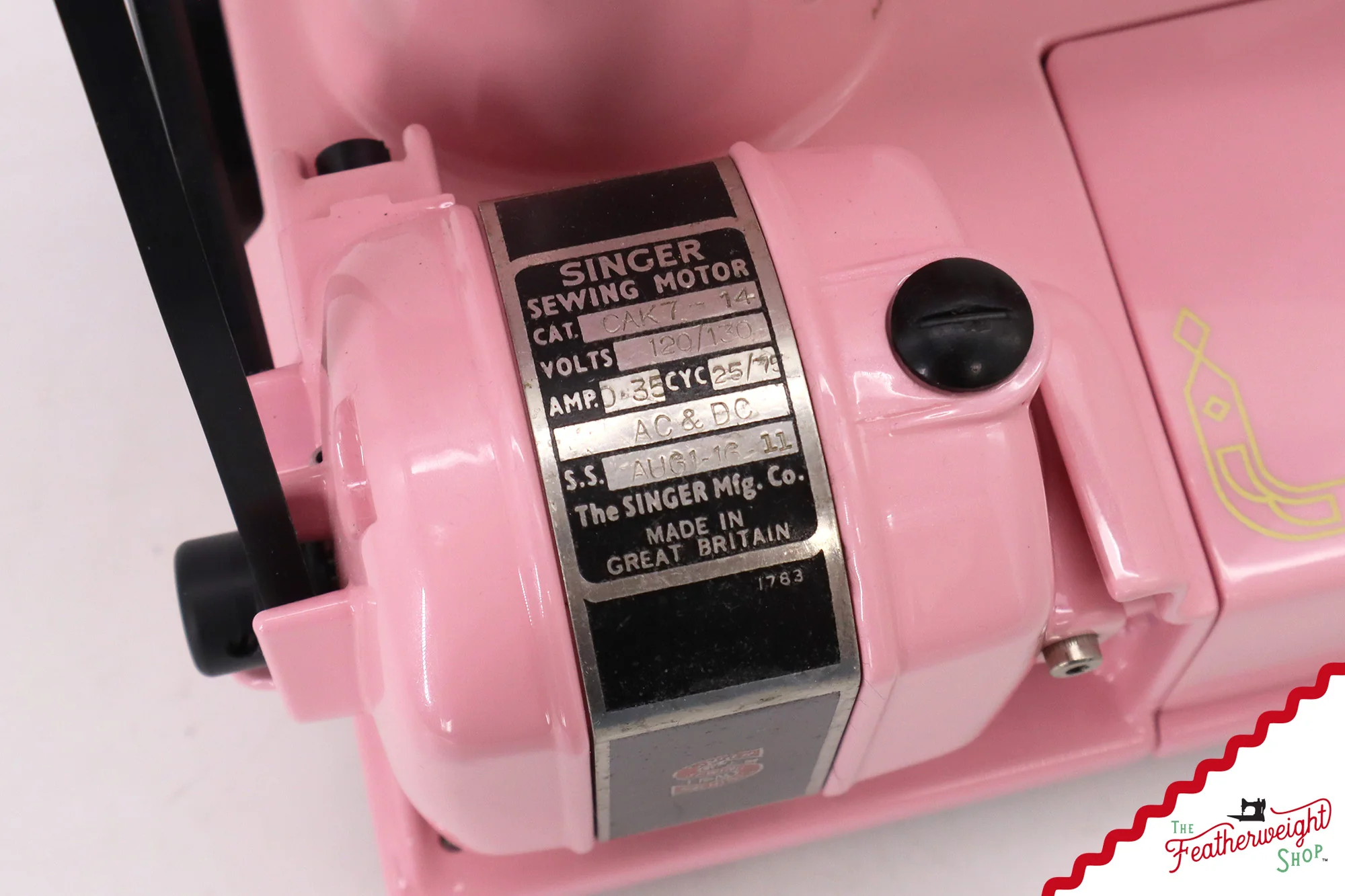 Singer Featherweight 222K - EK63642* - Fully Restored in Pink Frosting - Image 18