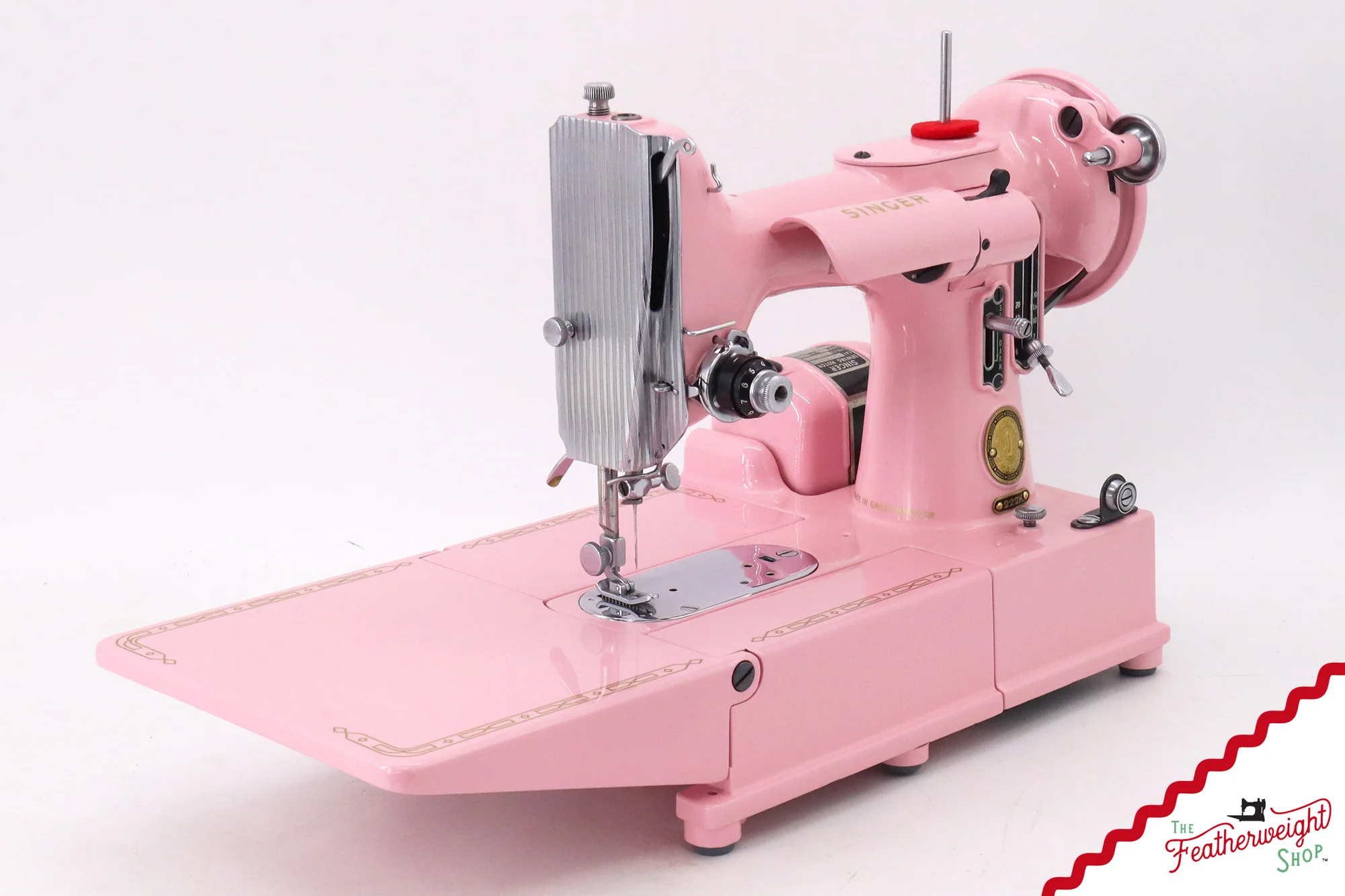 Singer Featherweight 222K - EK63642* - Fully Restored in Pink Frosting - Image 5