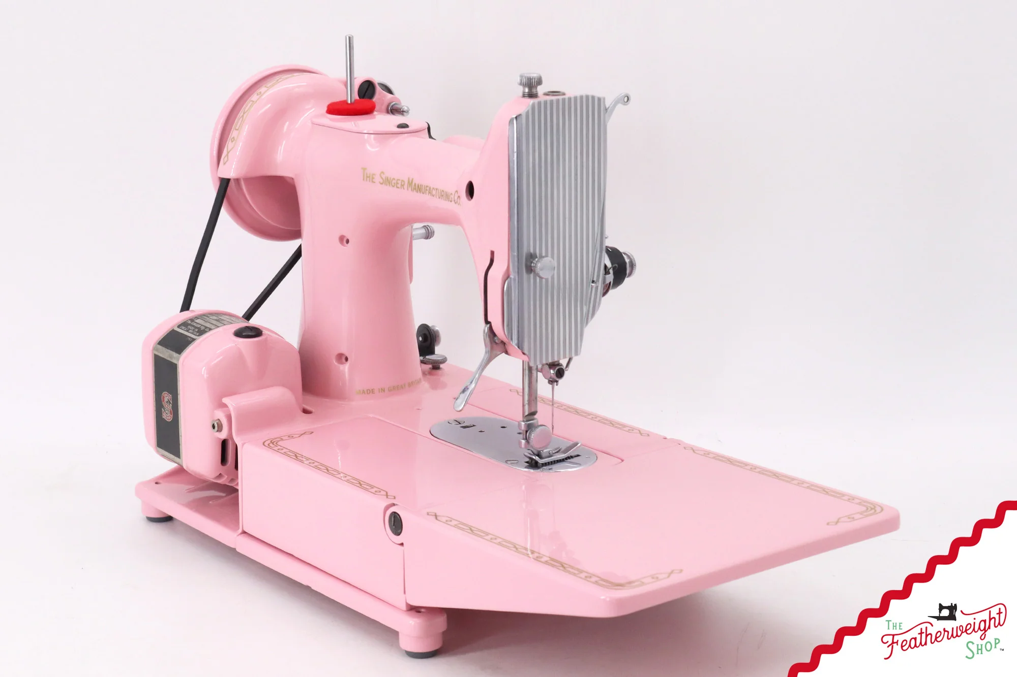 Singer Featherweight 222K - EK63642* - Fully Restored in Pink Frosting - Image 7