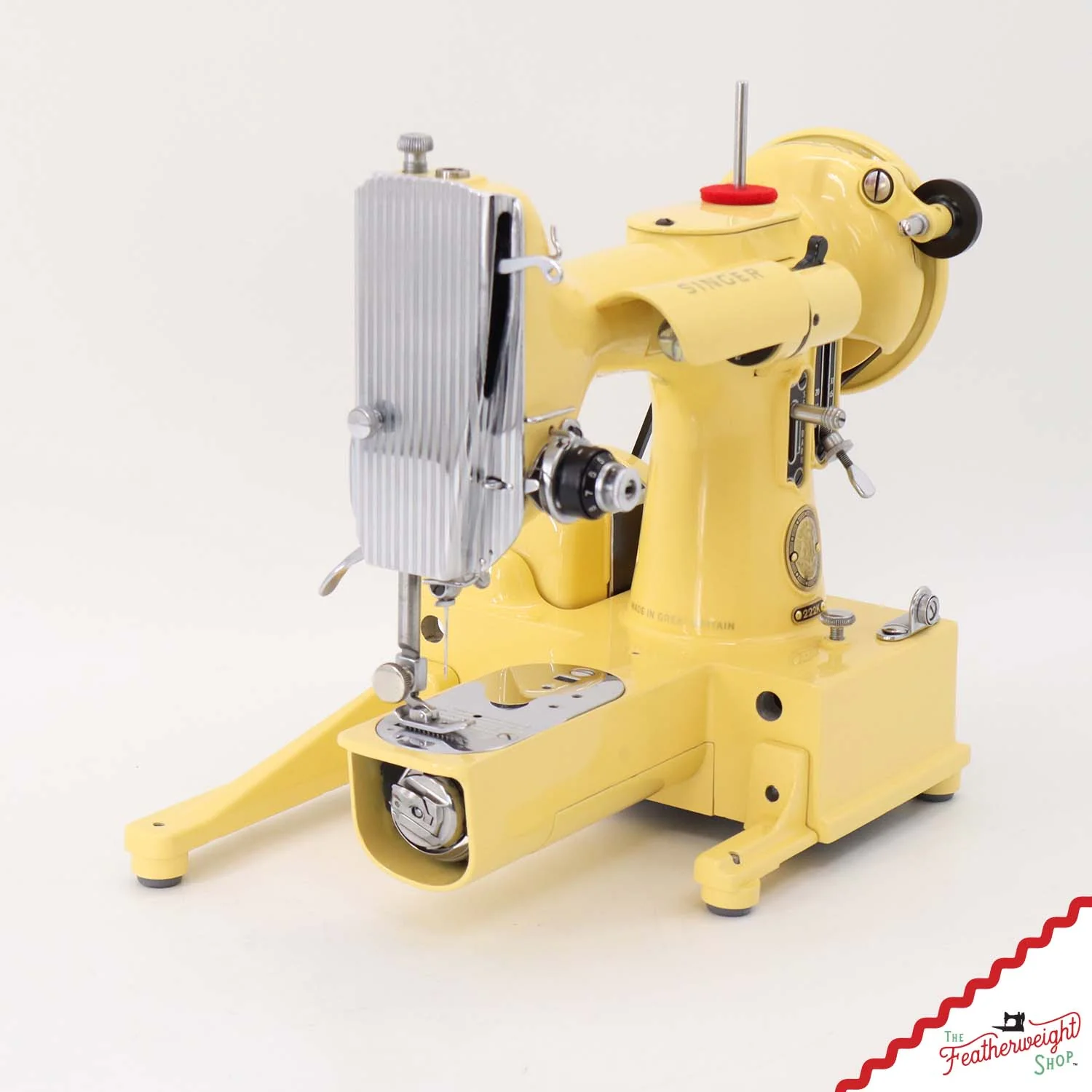 Singer Featherweight 222K - EM6041** - Fully Restored in Happy Yellow