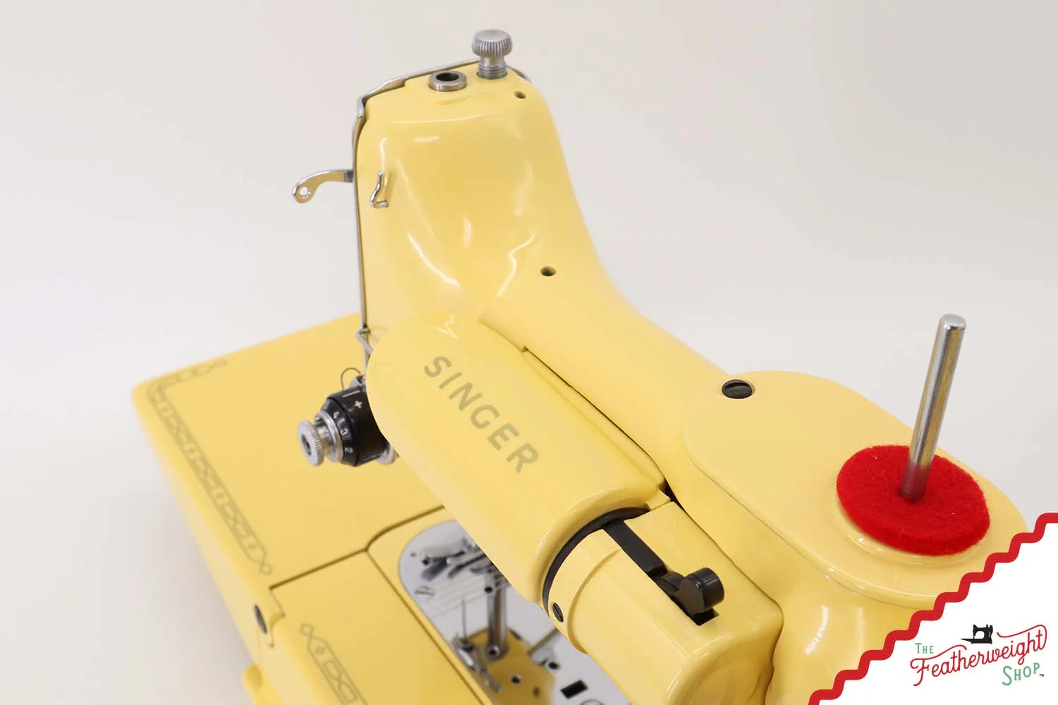 Singer Featherweight 222K - EM6041** - Fully Restored in Happy Yellow - Image 14