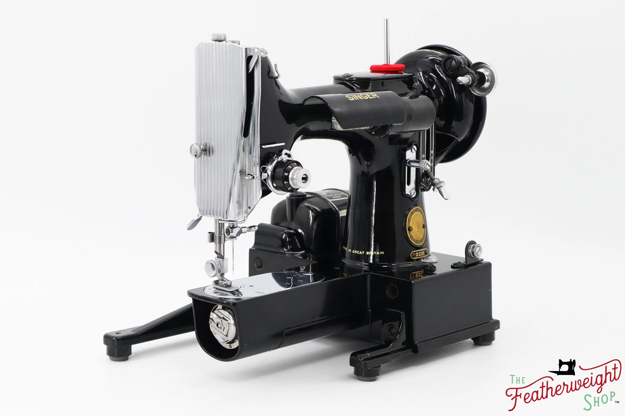 Singer Featherweight 222K Sewing Machine - EJ2687**, 1953 - Image 2