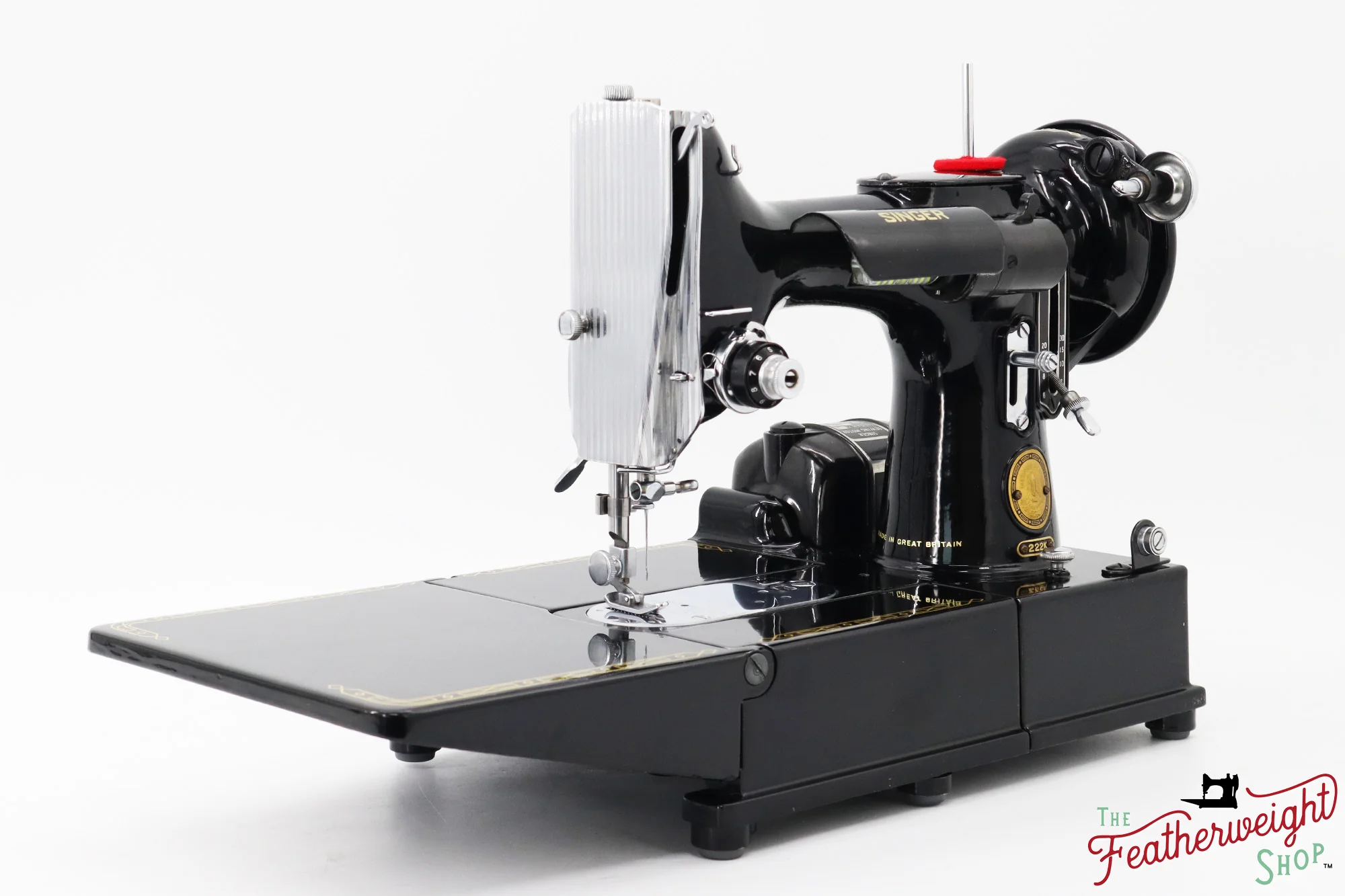 Singer Featherweight 222K Sewing Machine - EJ2687**, 1953 - Image 4