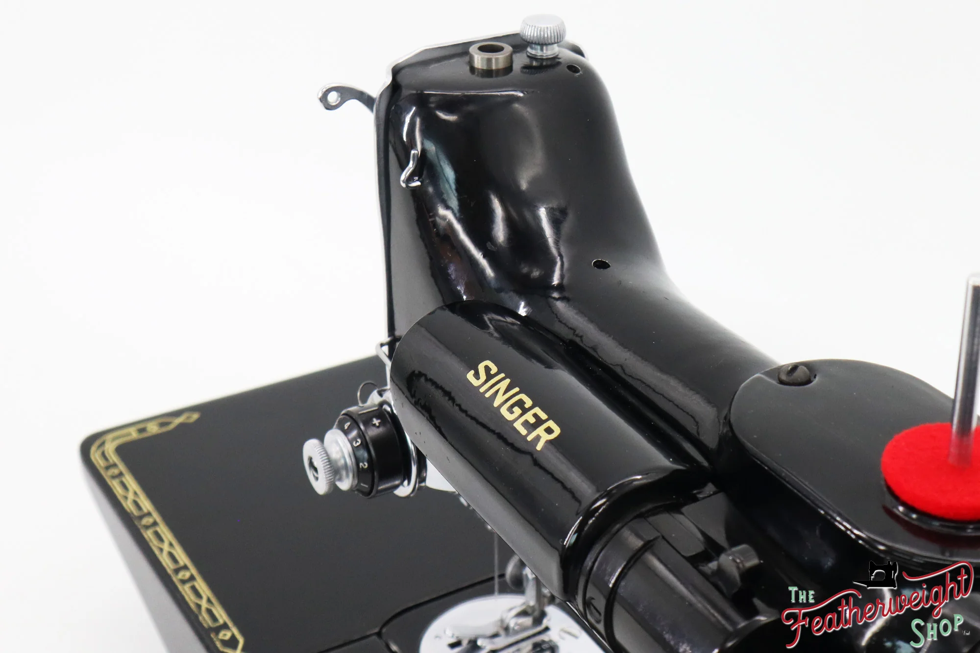 Singer Featherweight 222K Sewing Machine - EJ61707*, 1954 - Image 12