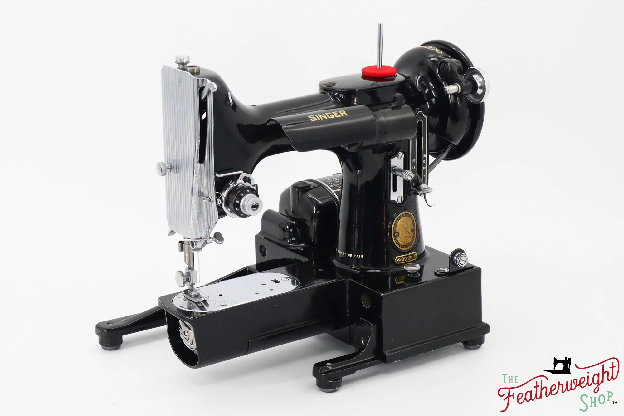 Singer Featherweight 222K Sewing Machine - EJ61707*, 1954 - Image 2