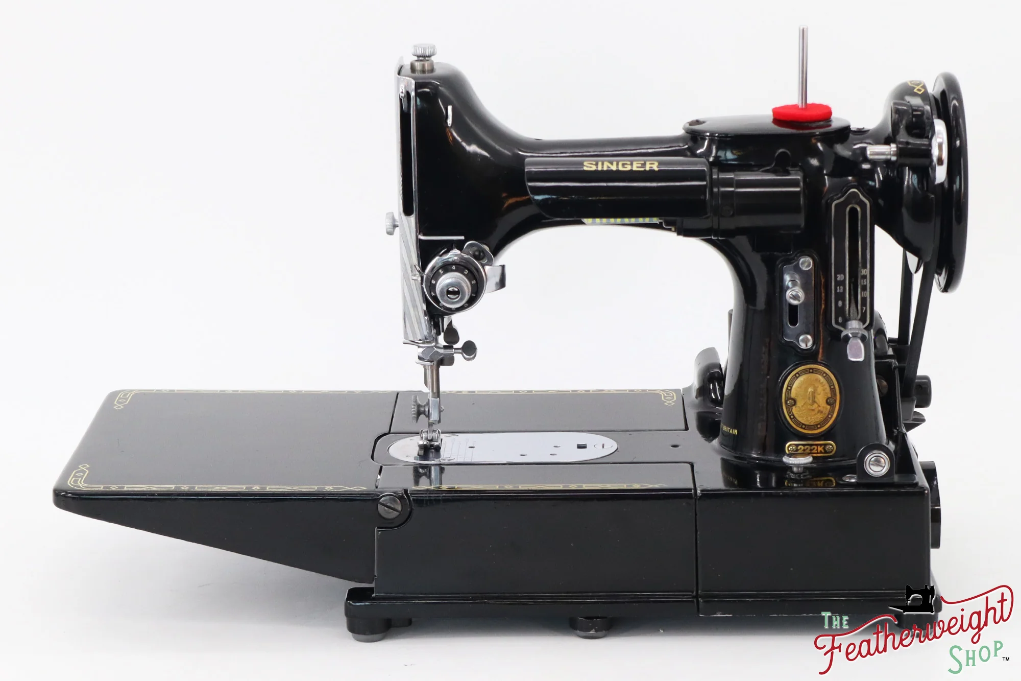 Singer Featherweight 222K Sewing Machine - EJ61707*, 1954 - Image 4
