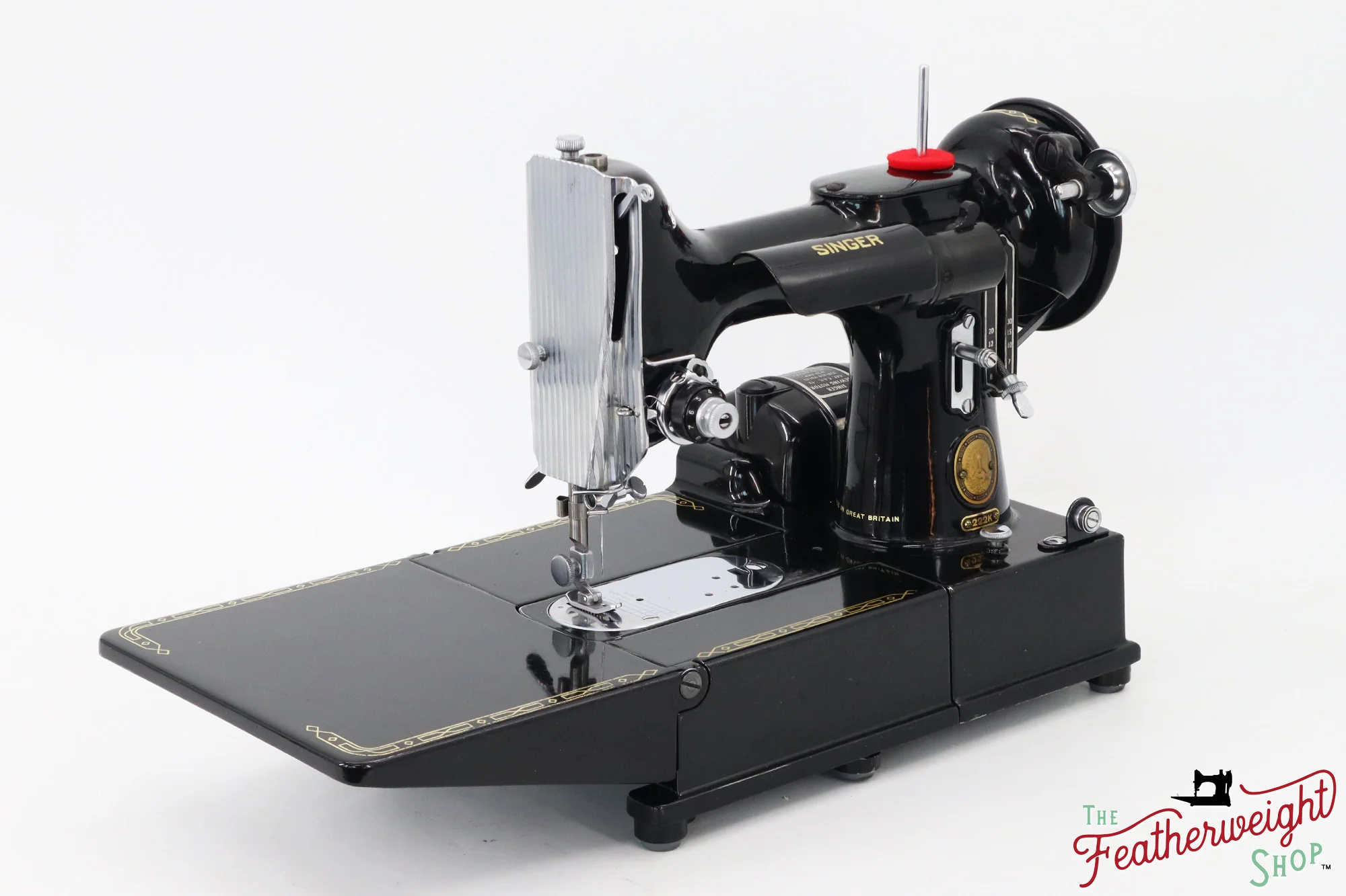 Singer Featherweight 222K Sewing Machine - EJ61707*, 1954 - Image 5