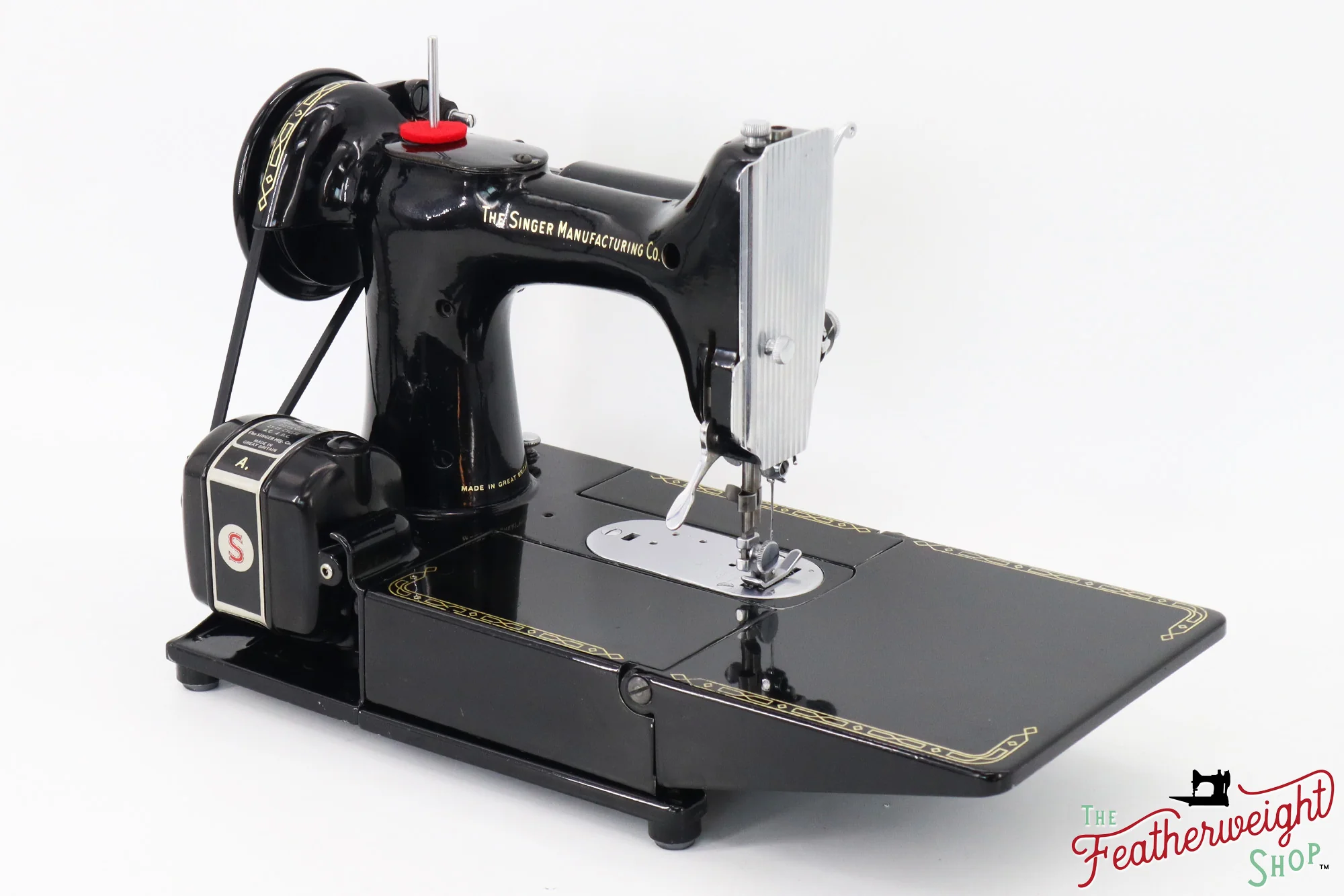 Singer Featherweight 222K Sewing Machine - EJ61707*, 1954 - Image 6