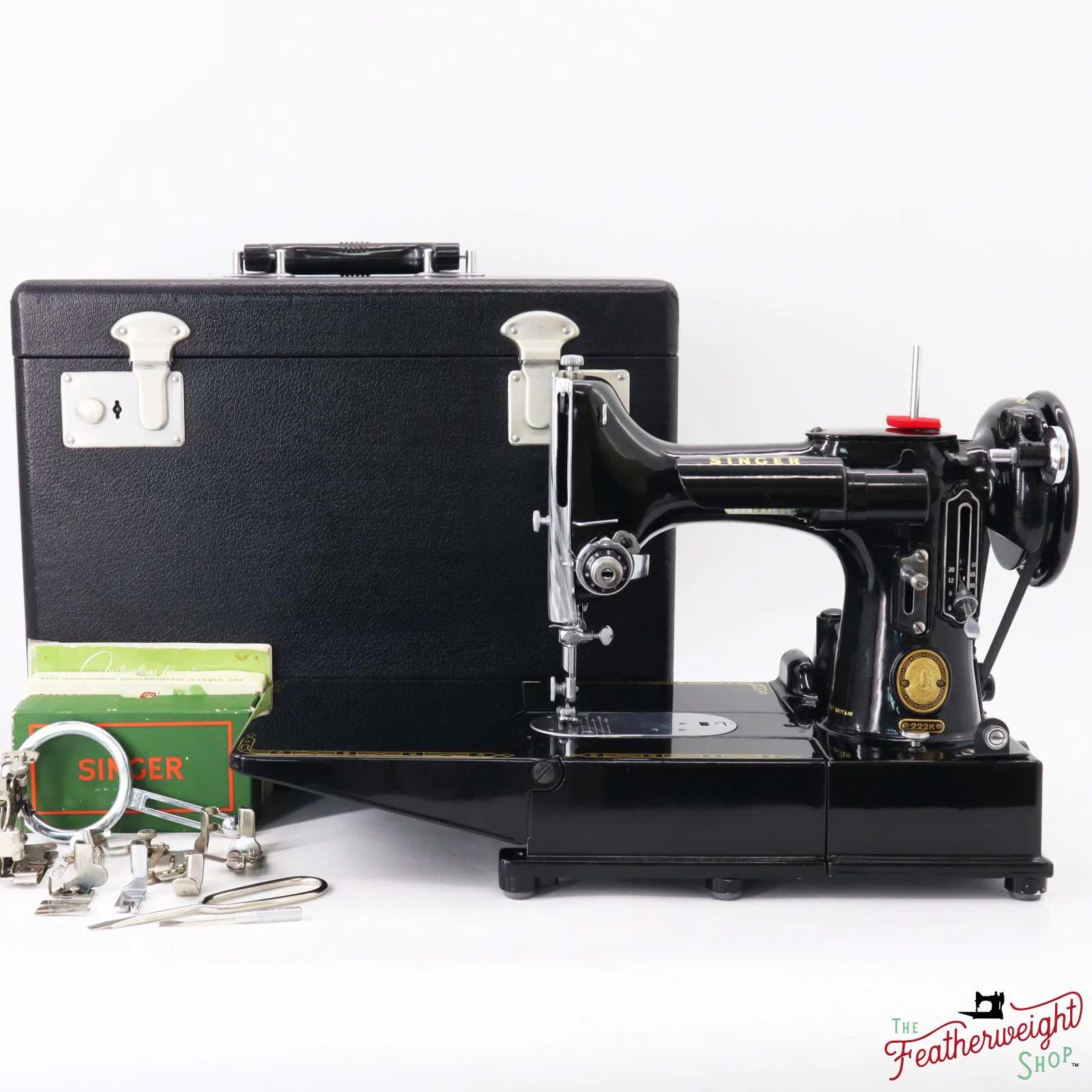 Singer Featherweight 222K Sewing Machine - EJ9163**, 1954