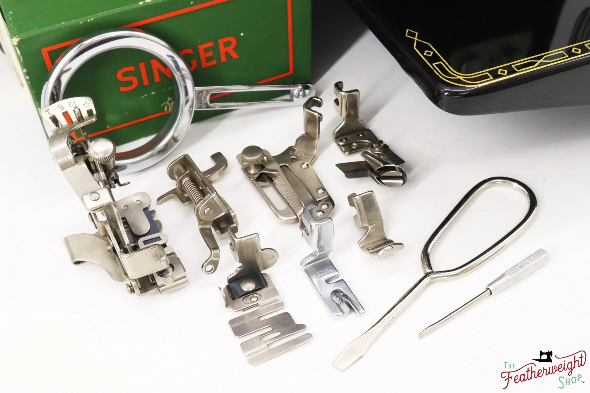 Singer Featherweight 222K Sewing Machine - EJ9163**, 1954 - Image 15