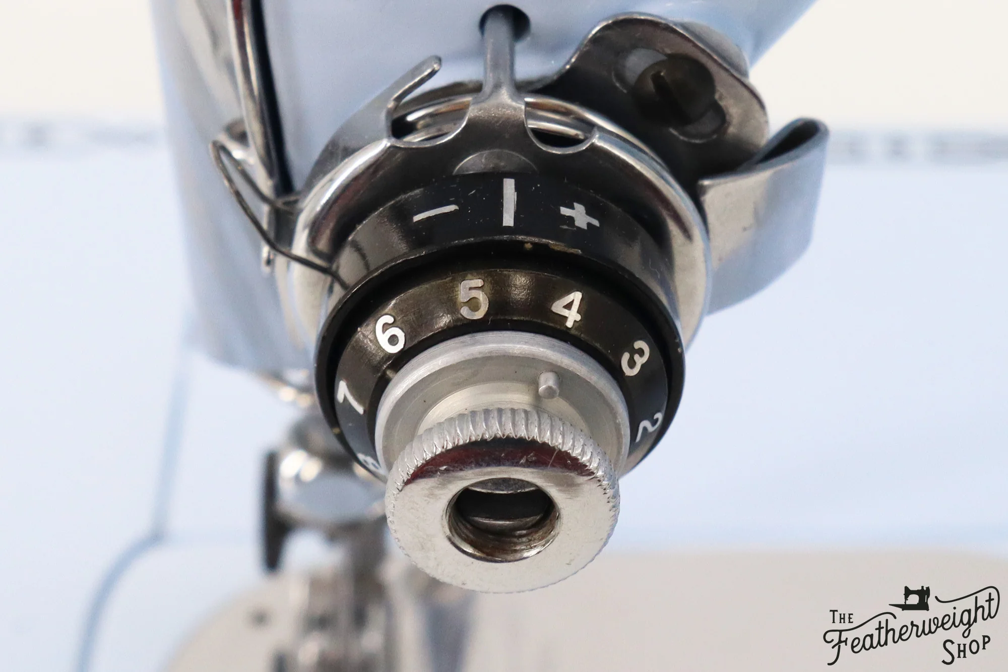 Singer Featherweight 222K Sewing Machine EK328*** - Fully Restored in 'Cinderella Blue' - Image 18