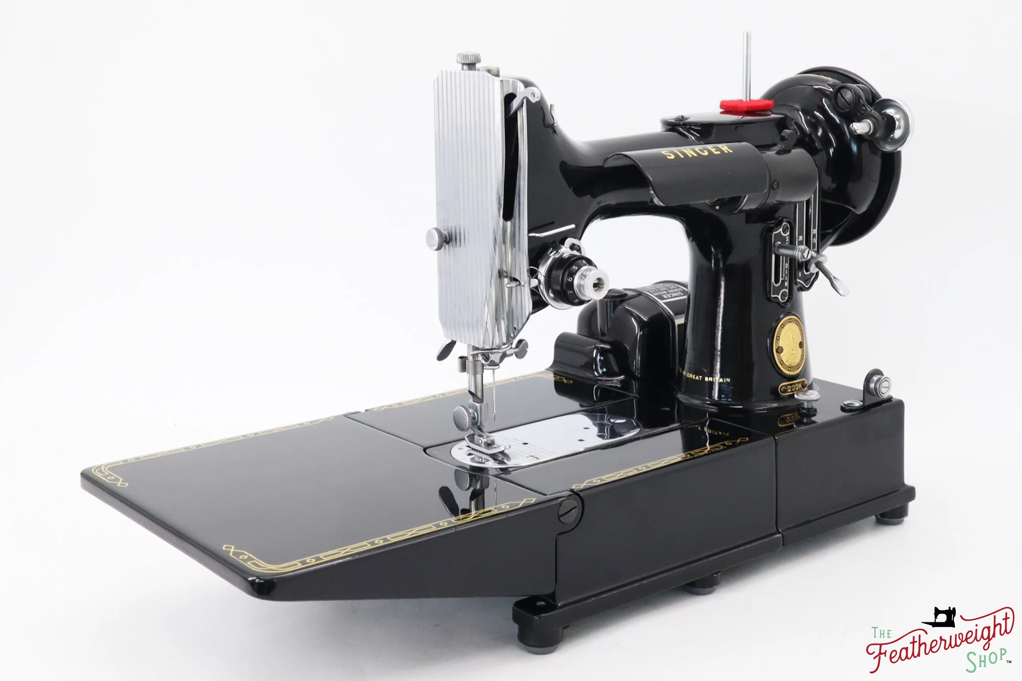 Singer Featherweight 222K Sewing Machine - EK62945*, 1955 - Image 4