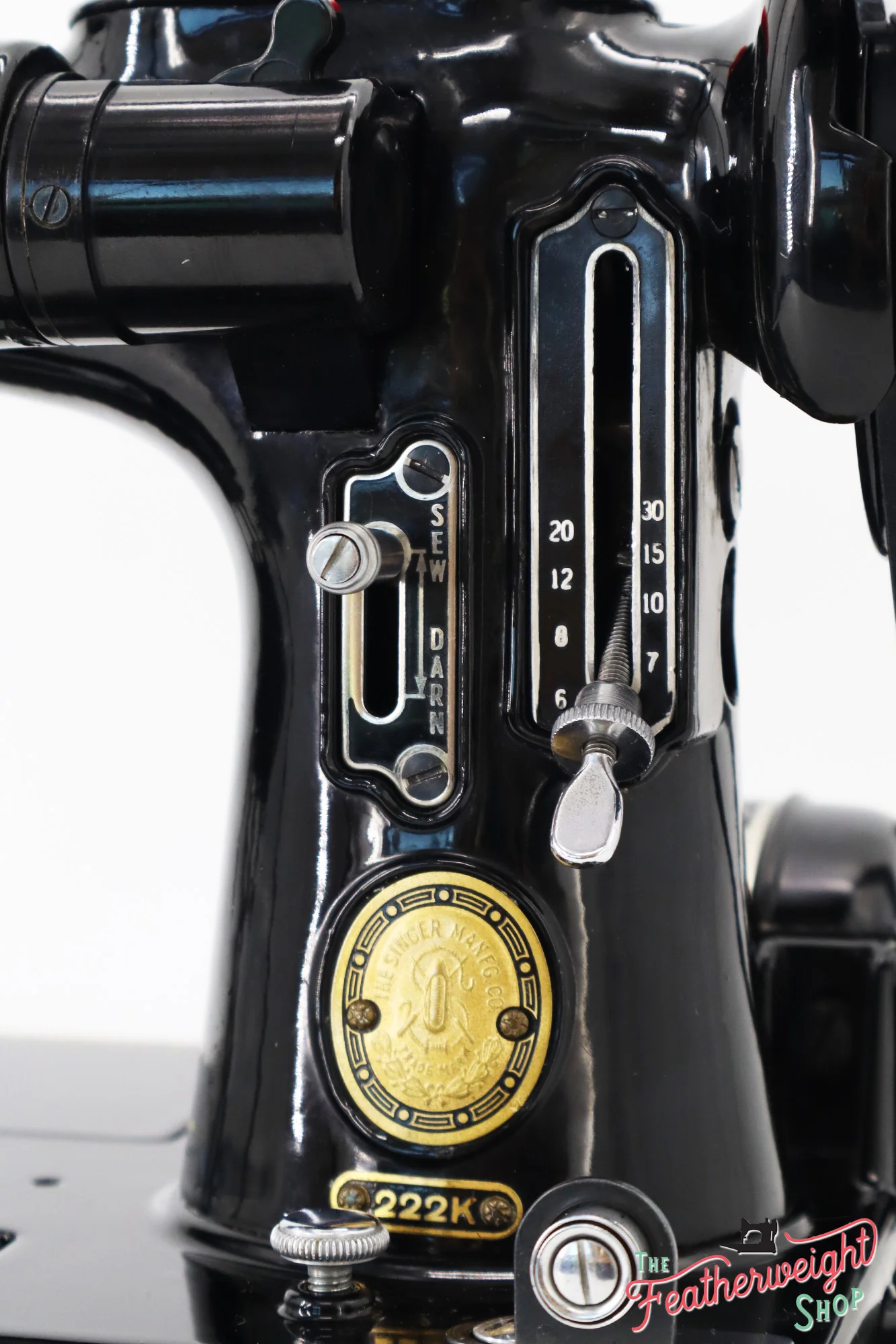 Singer Featherweight 222K Sewing Machine - EK6313** - 1955 - Image 15