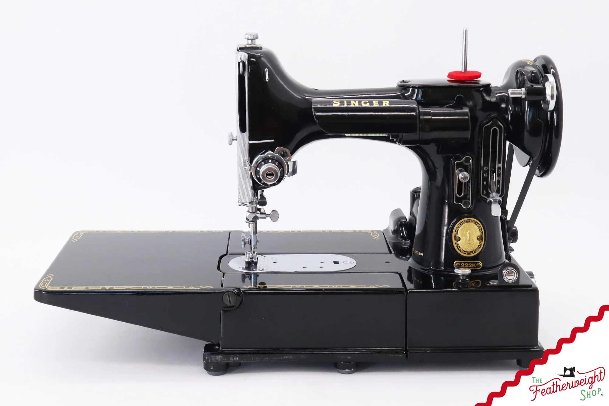 Singer Featherweight 222K Sewing Machine - EK63548*, 1955 - Image 3