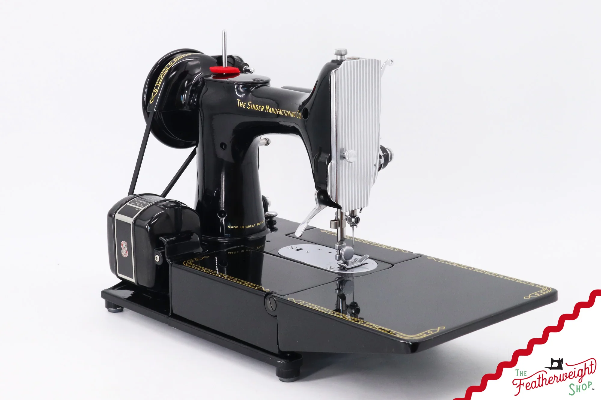 Singer Featherweight 222K Sewing Machine - EK63548*, 1955 - Image 6