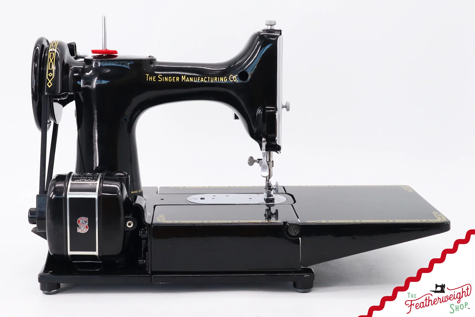 Singer Featherweight 222K Sewing Machine - EK63548*, 1955 - Image 7