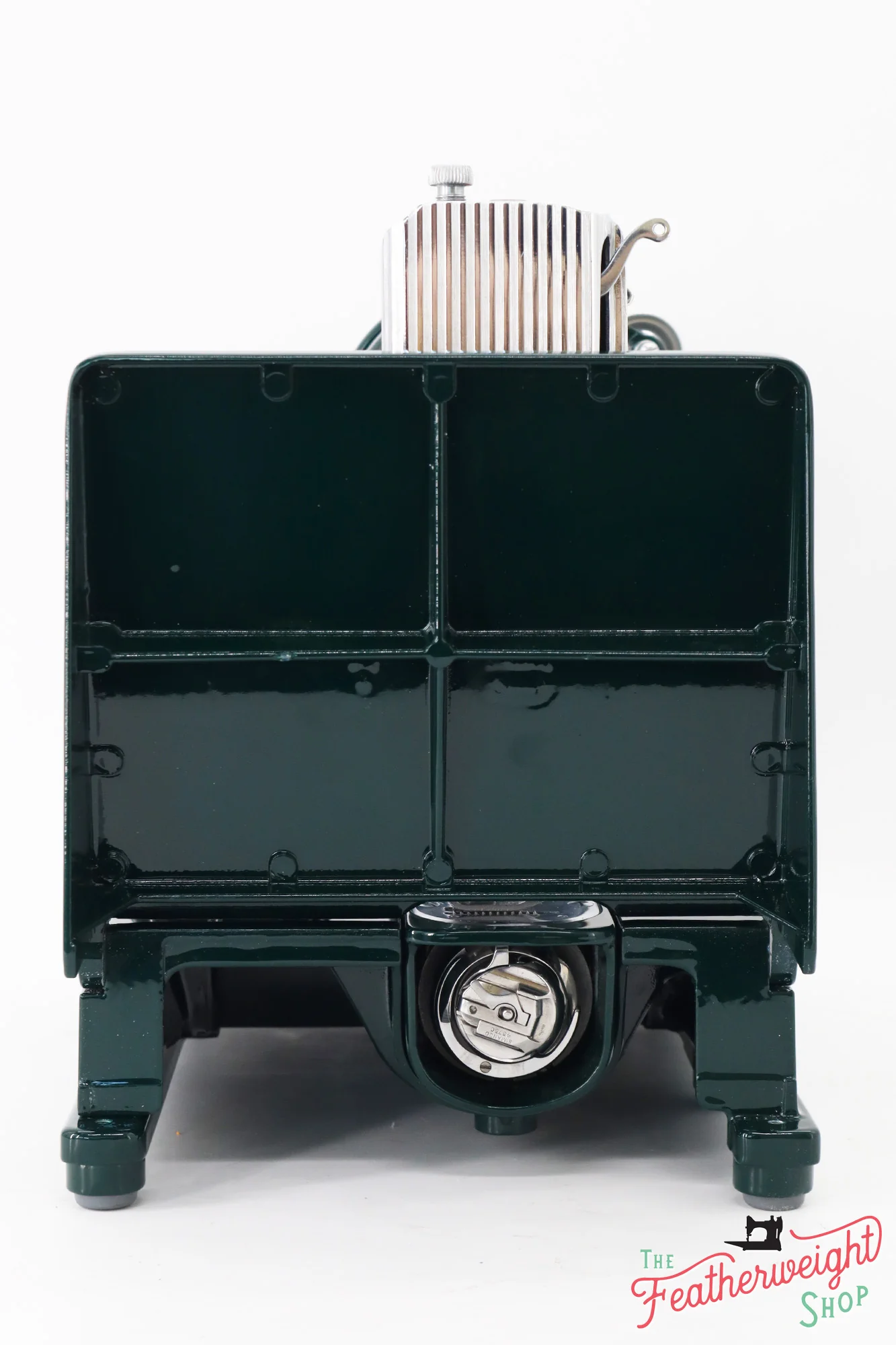 Singer Featherweight 222K Sewing Machine EM6036** - Fully Restored in Evergreen - Image 6