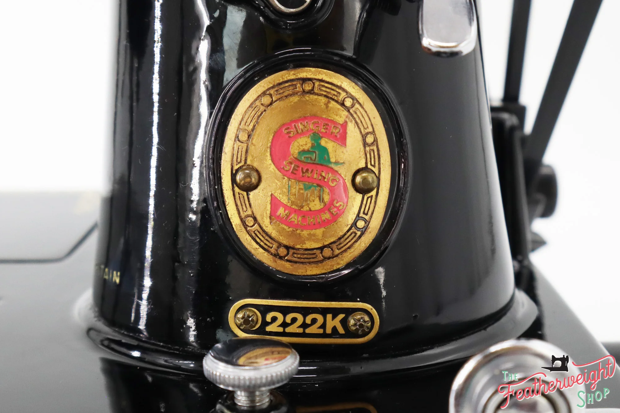 Singer Featherweight 222K Red 'S' Sewing Machine - EN139*** - 1958 - Image 15