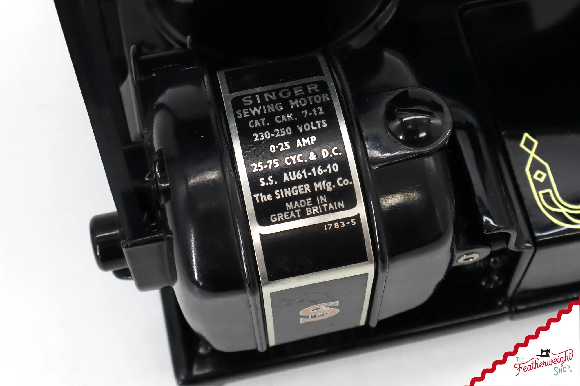 Singer Featherweight 222K Sewing Machine, Red 'S' - EP76001* - 1959 - Image 18