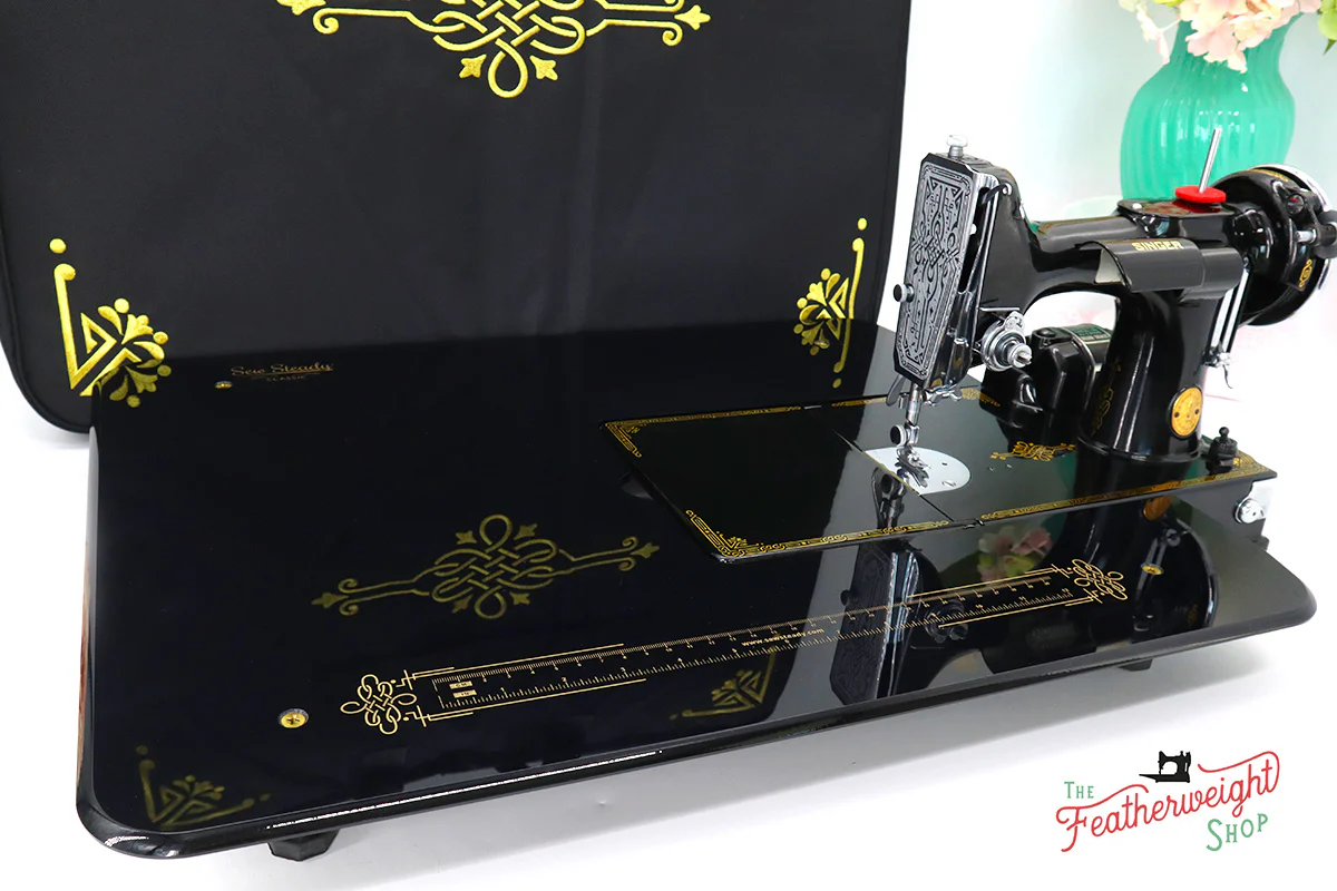 Sew Steady BLACK CLASSIC Singer Featherweight Table Extension + BAG SET - Image 3