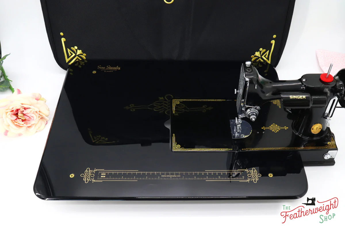 Sew Steady BLACK CLASSIC Singer Featherweight Table Extension + BAG SET - Image 4