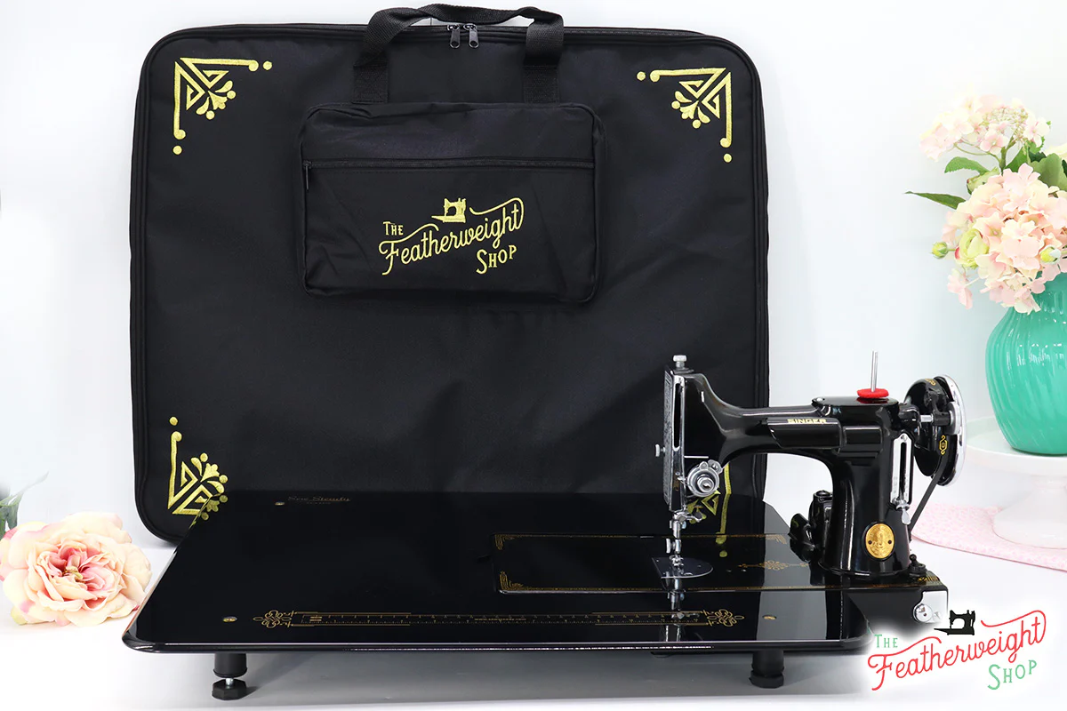 Sew Steady BLACK CLASSIC Singer Featherweight Table Extension + BAG SET - Image 9