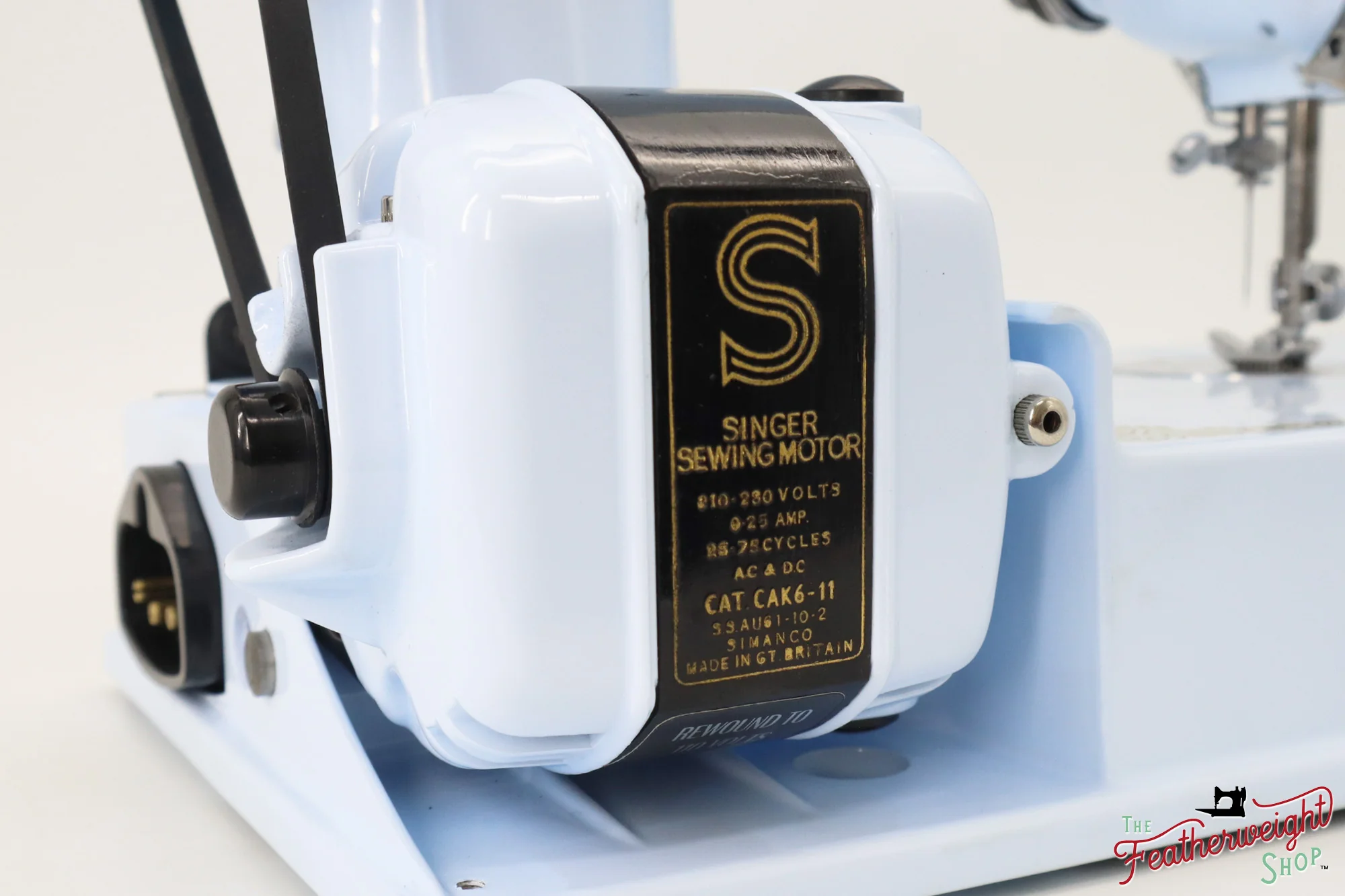 Singer Featherweight Swedish 221K EH138*** - Fully Restored in Cinderella Blue - Image 7