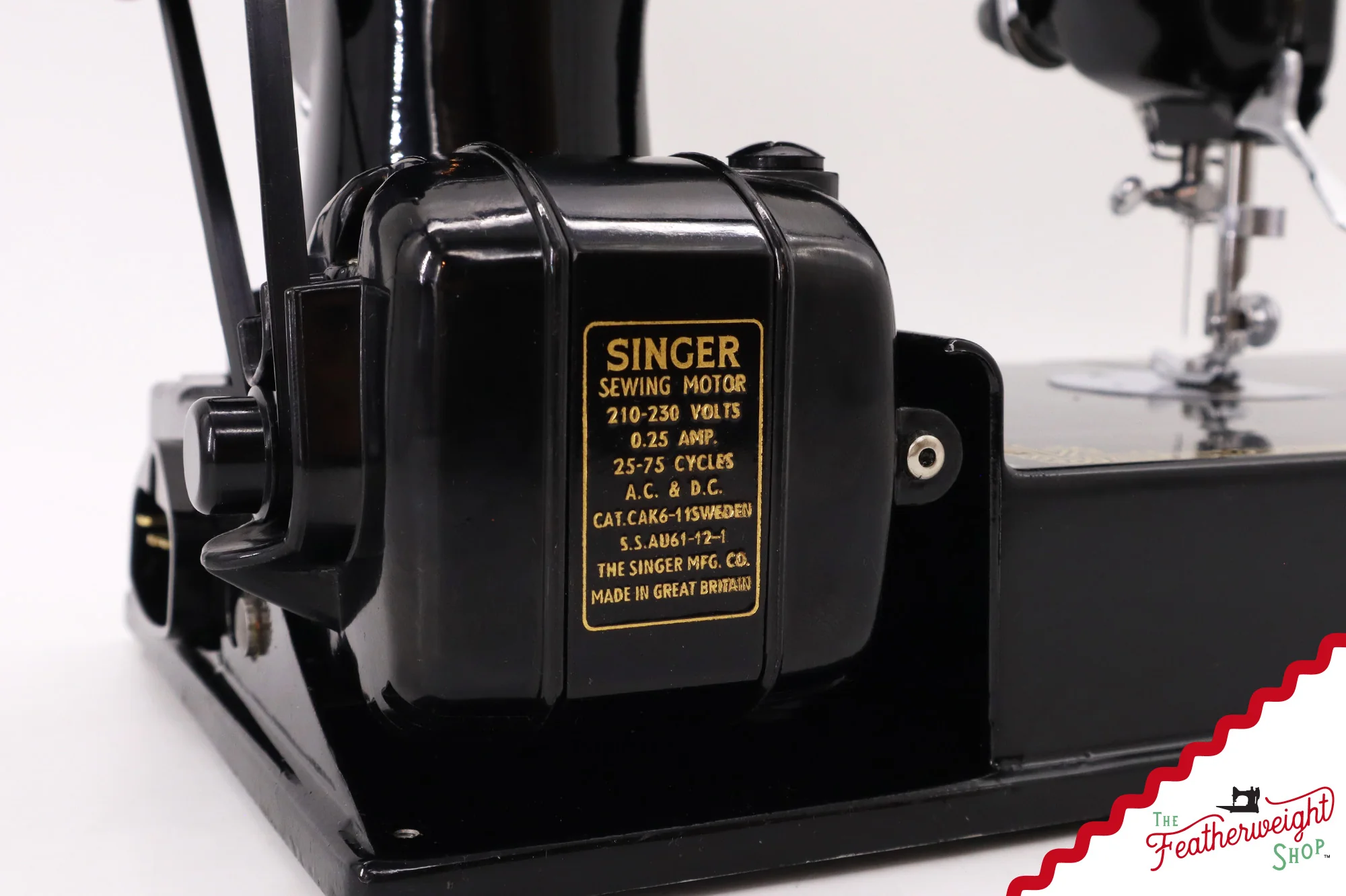 Singer Featherweight Swedish 221K Sewing Machine, EH00555* - Image 8