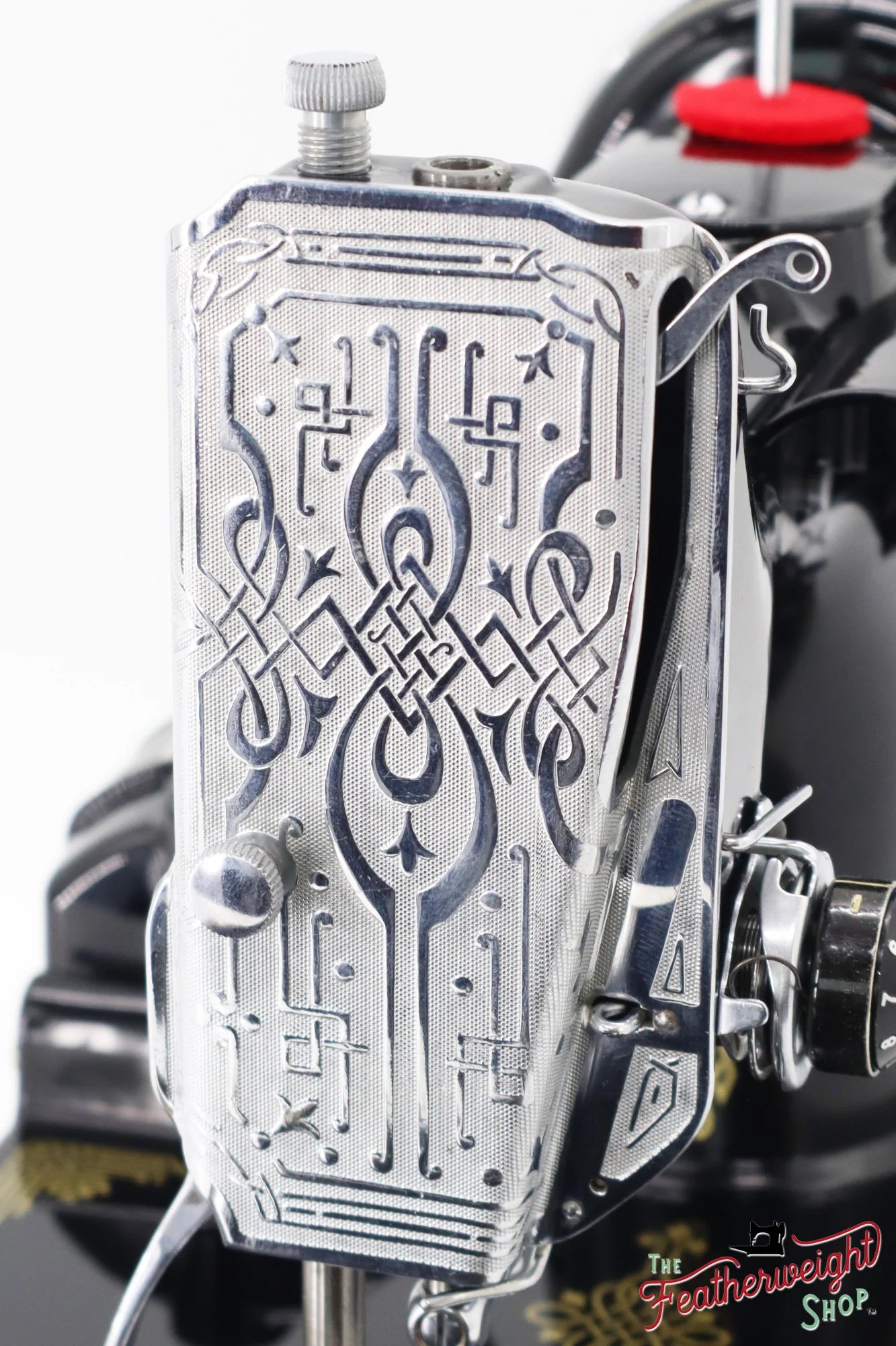 Singer Featherweight Top Decal 221 Fully Restored in Gloss Black, AF3852** - SCARCE - Image 18