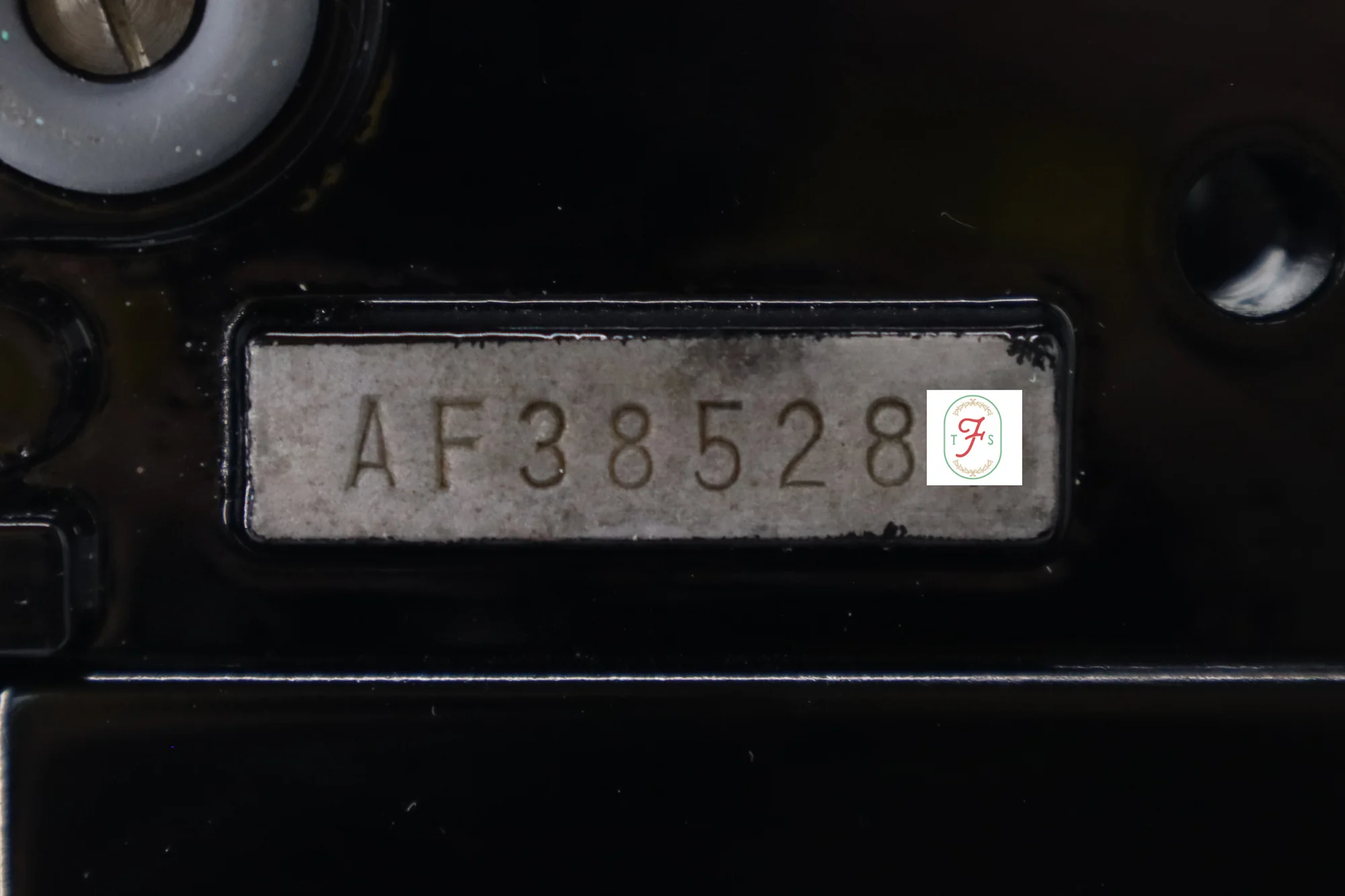 Singer Featherweight Top Decal 221 Fully Restored in Gloss Black, AF3852** - SCARCE - Image 23