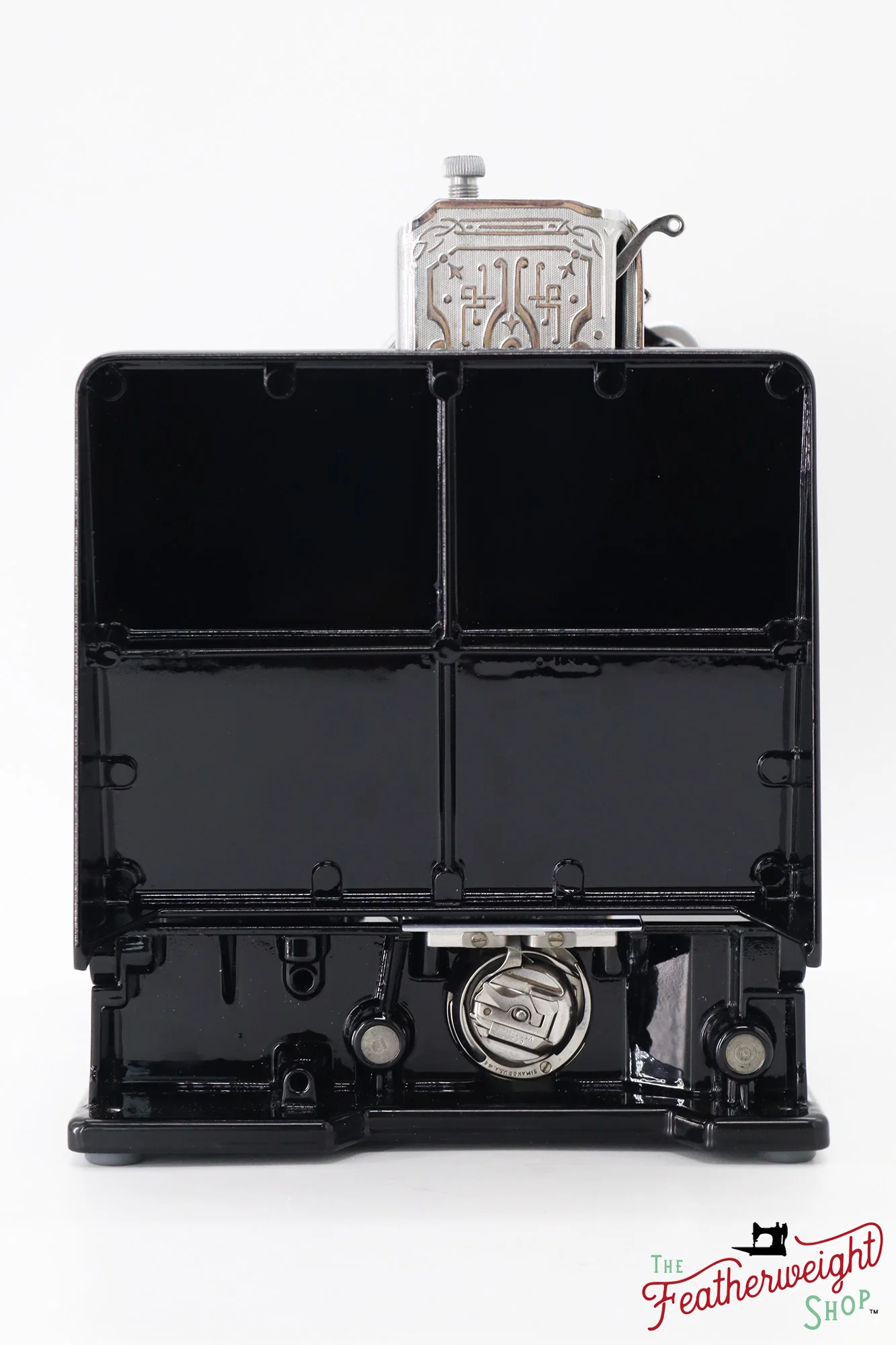 Singer Featherweight Top Decal 221 Fully Restored in Gloss Black, AF3852** - SCARCE - Image 6