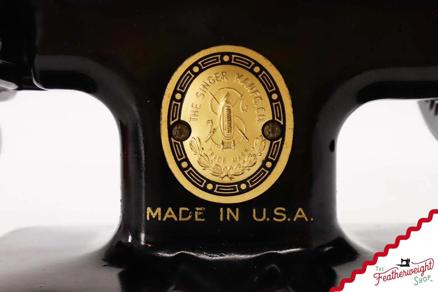 Singer Sewhandy Model 20-10, Black - Made in U.S.A. Decal - October 2025, Faire - Image 3