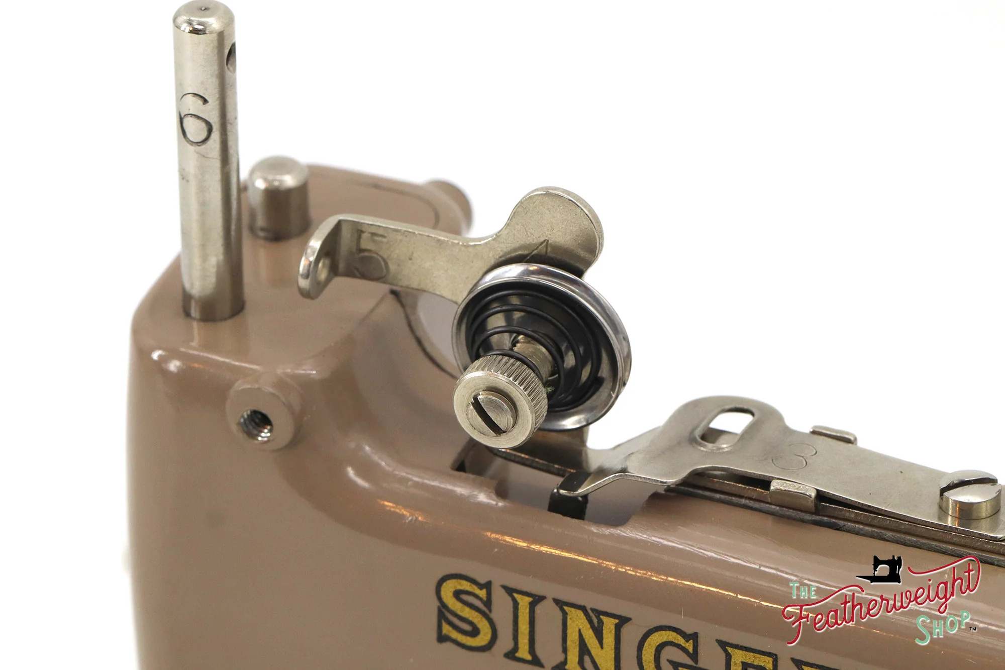 Singer Sewhandy Model 20-10 - Safari Brown, Complete Set! Holiday Faire 2024 - Image 12