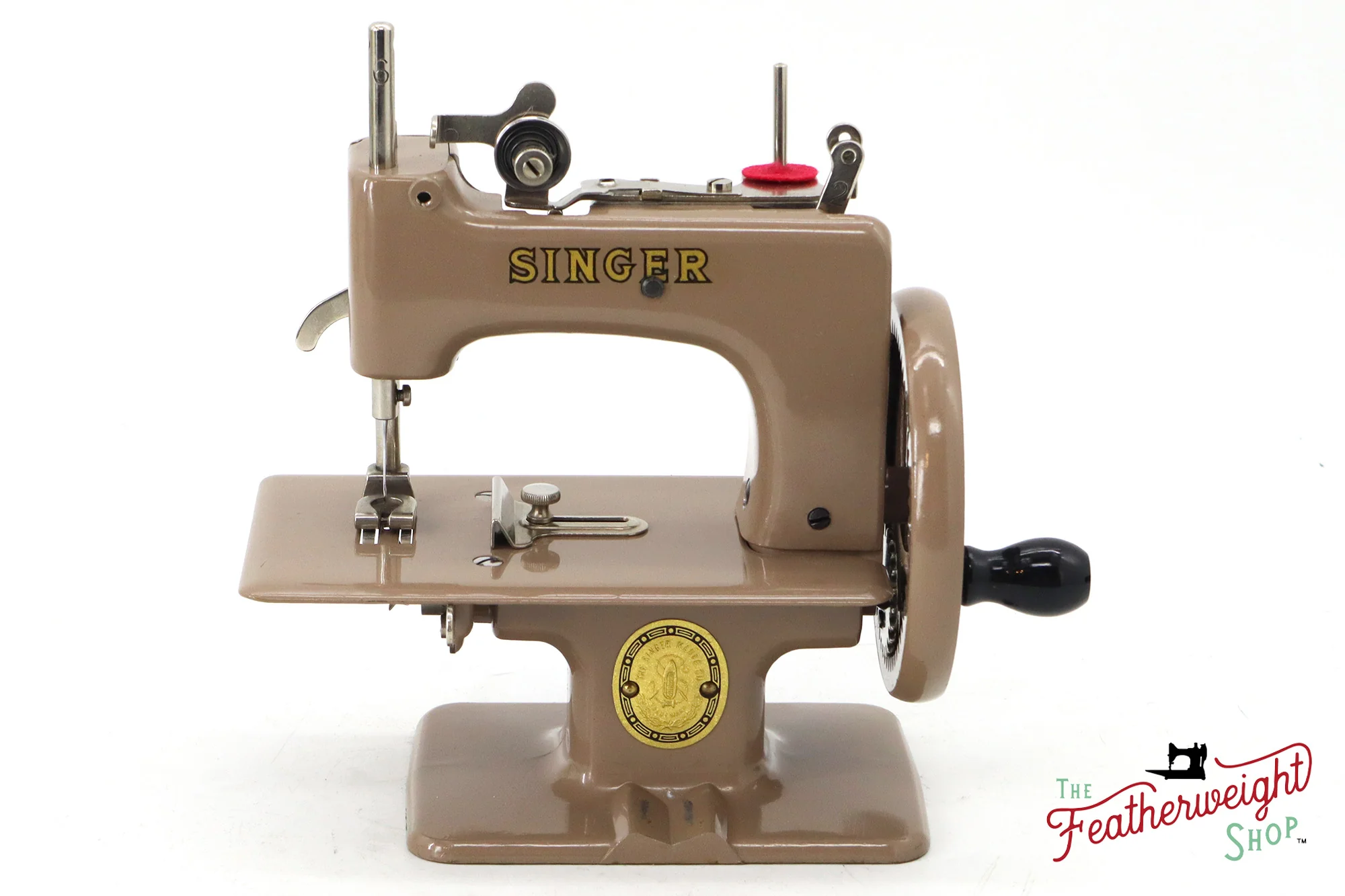 Singer Sewhandy Model 20-10 - Safari Brown, Complete Set! Holiday Faire 2024 - Image 3