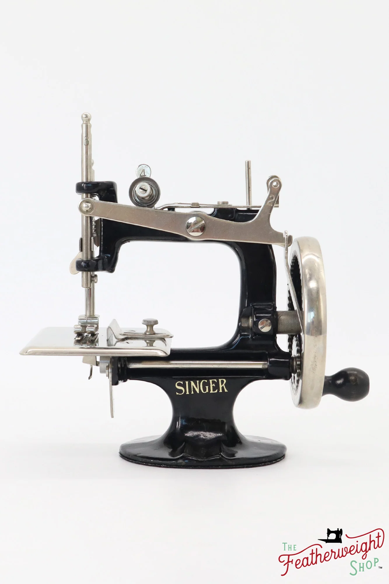 Singer Sewhandy Model 20, Black - Made in U.S.A. Decal - September 2023 Faire - Image 4