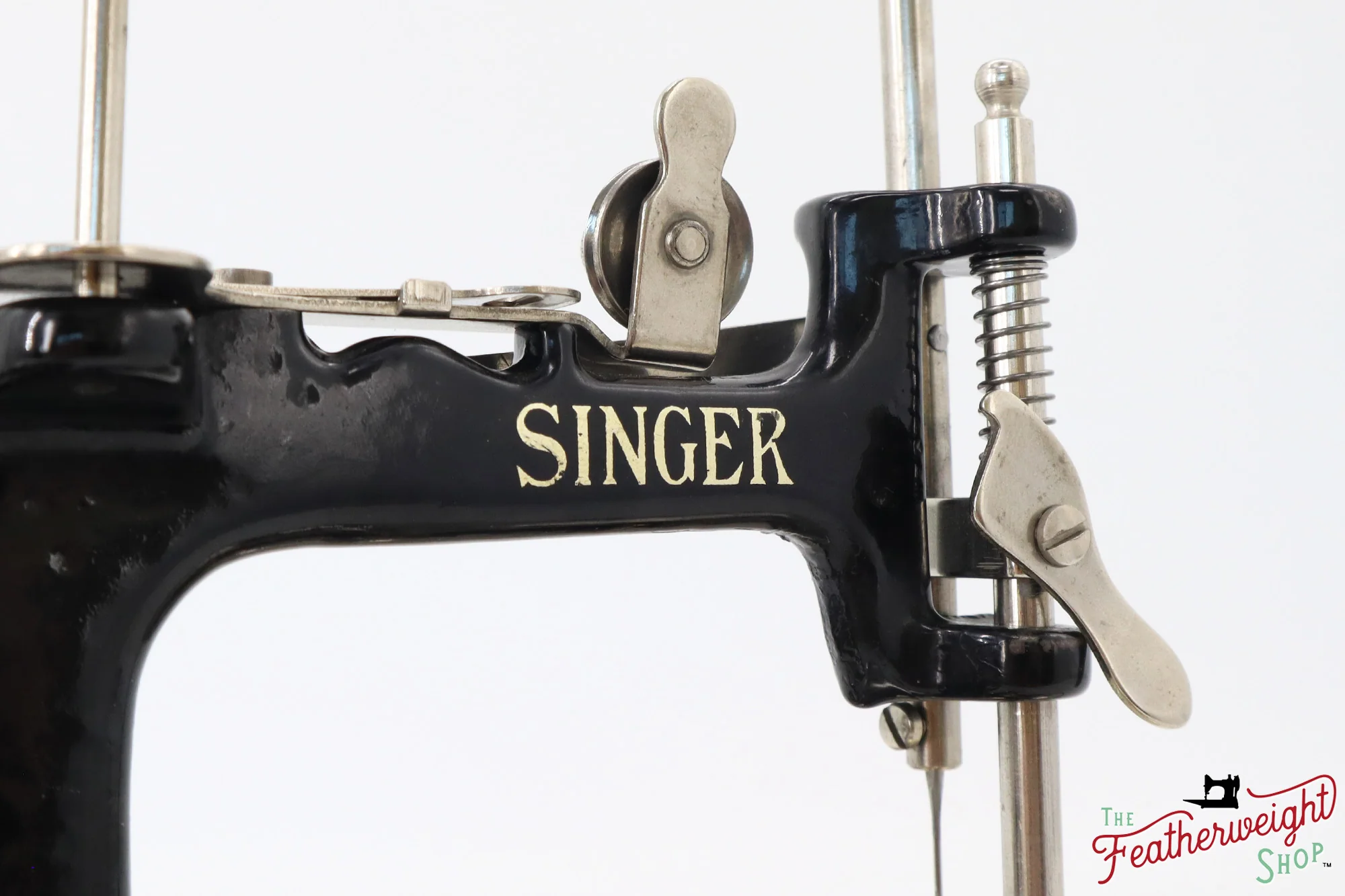 Singer Sewhandy Model 20, Black - Made in U.S.A. Decal - September 2023 Faire - Image 8