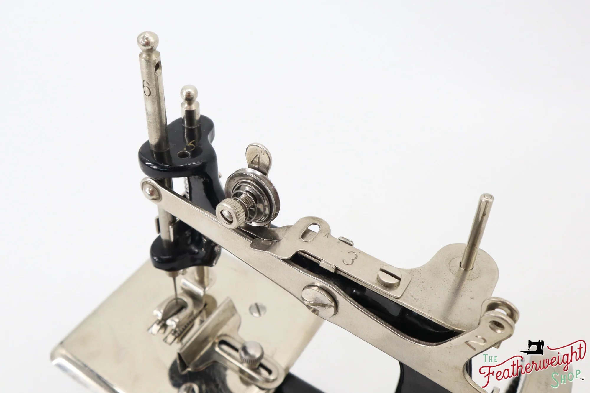 Singer Sewhandy Model 20, Black - Made in U.S.A. Decal - September 2023 Faire - Image 9