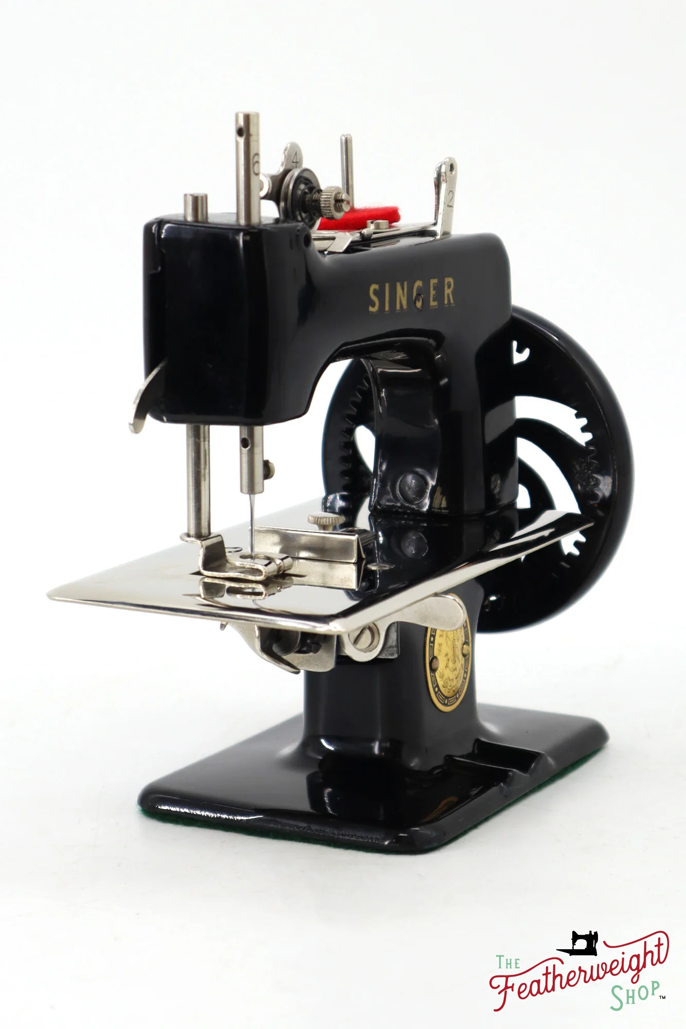 Singer Sewhandy Model 20 - Black - RARE, Complete Italian Set - Image 3